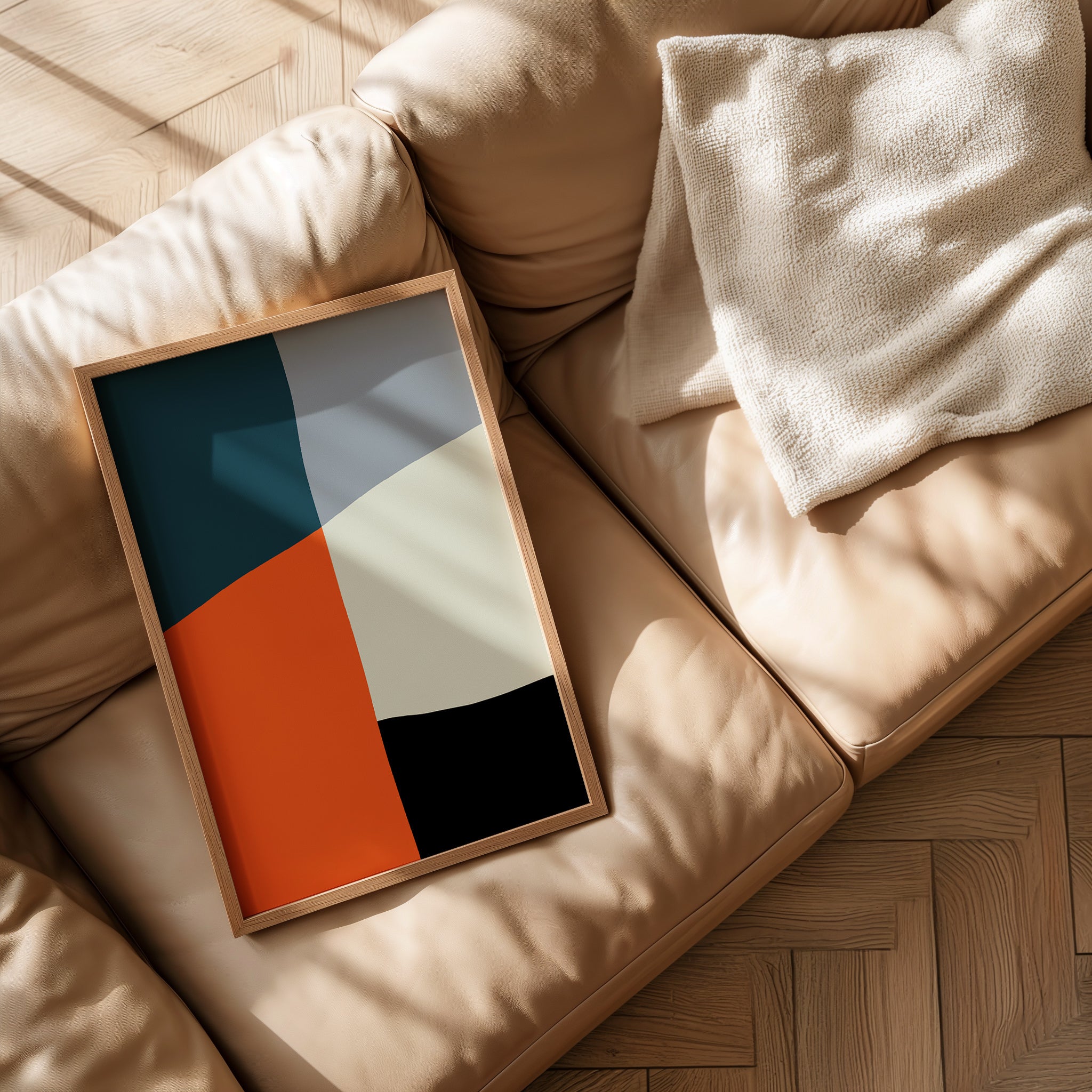 Geometric Symphony No.1-psoter-wall_art-decor-The Poster Square