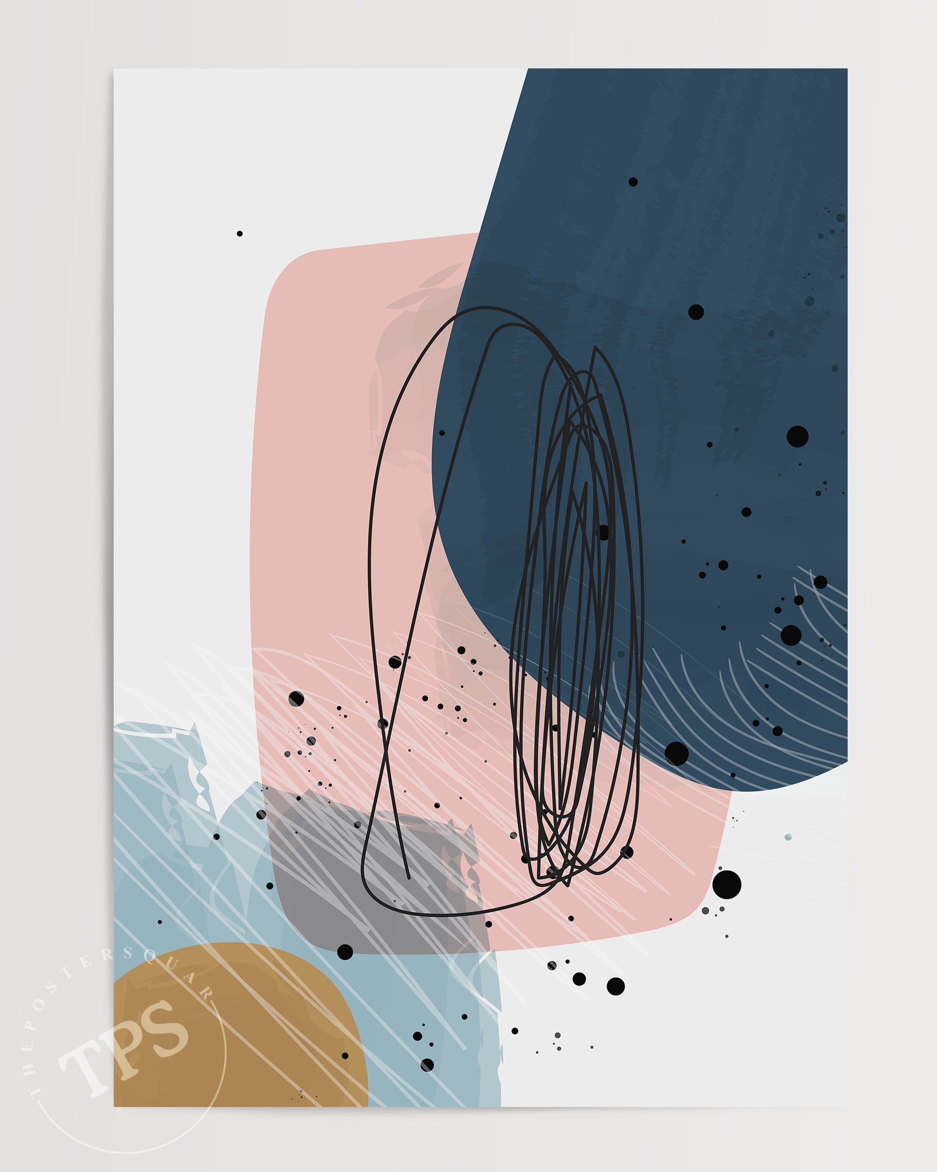 Minimalistic Abstract N2 The Poster Square