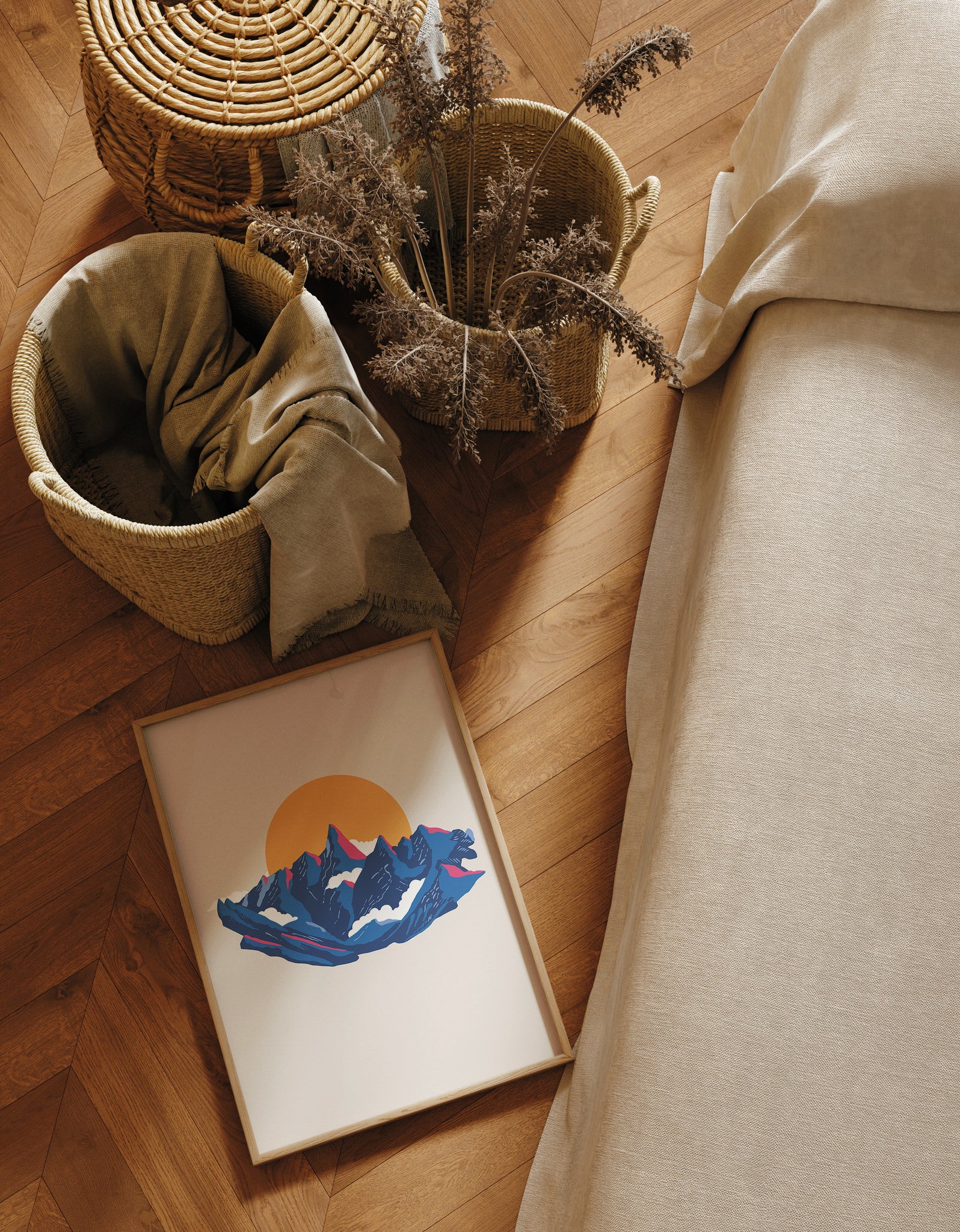 Sunset Crest The Poster Square