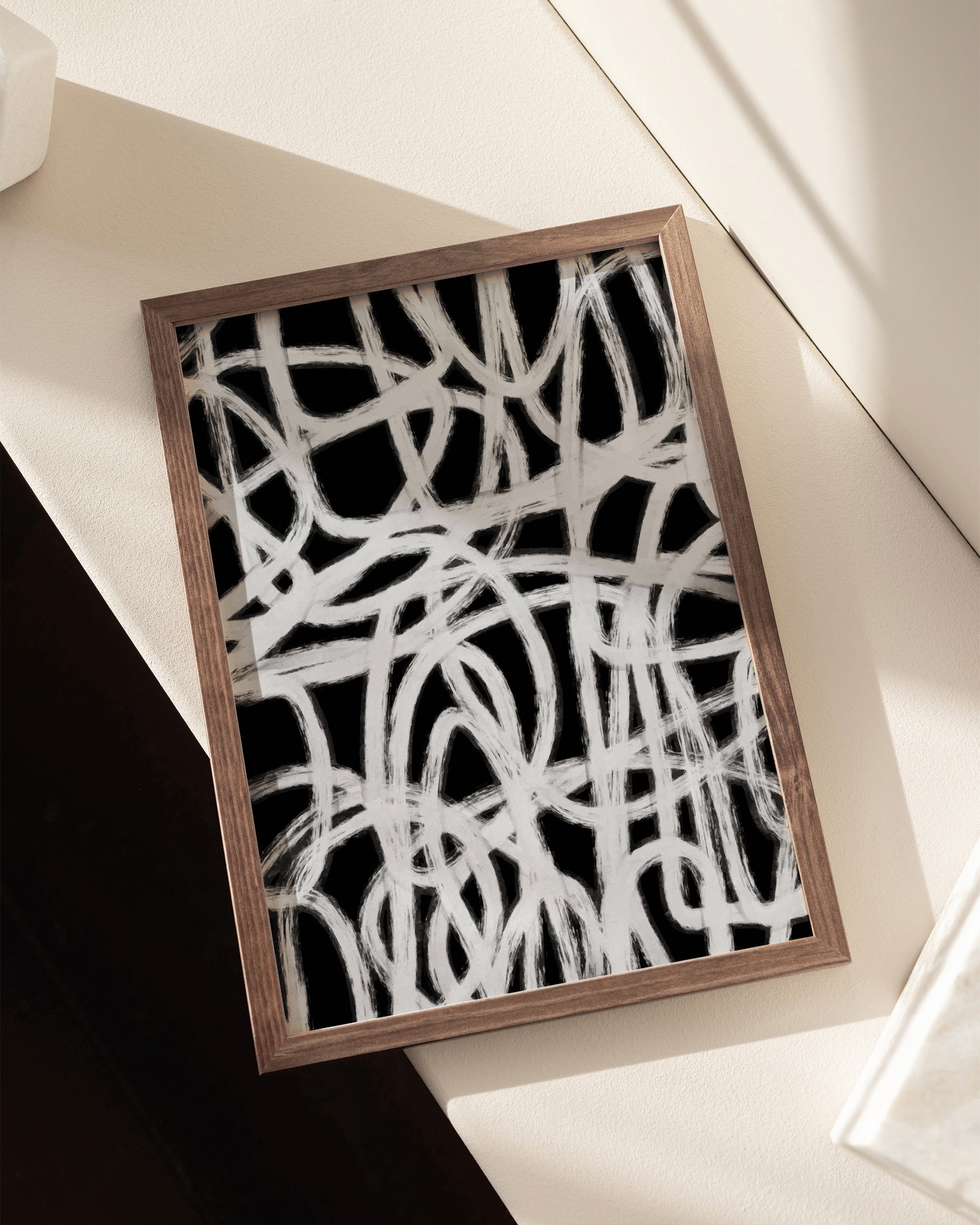 Scribble Chaos No.1-psoter-wall_art-decor-The Poster Square