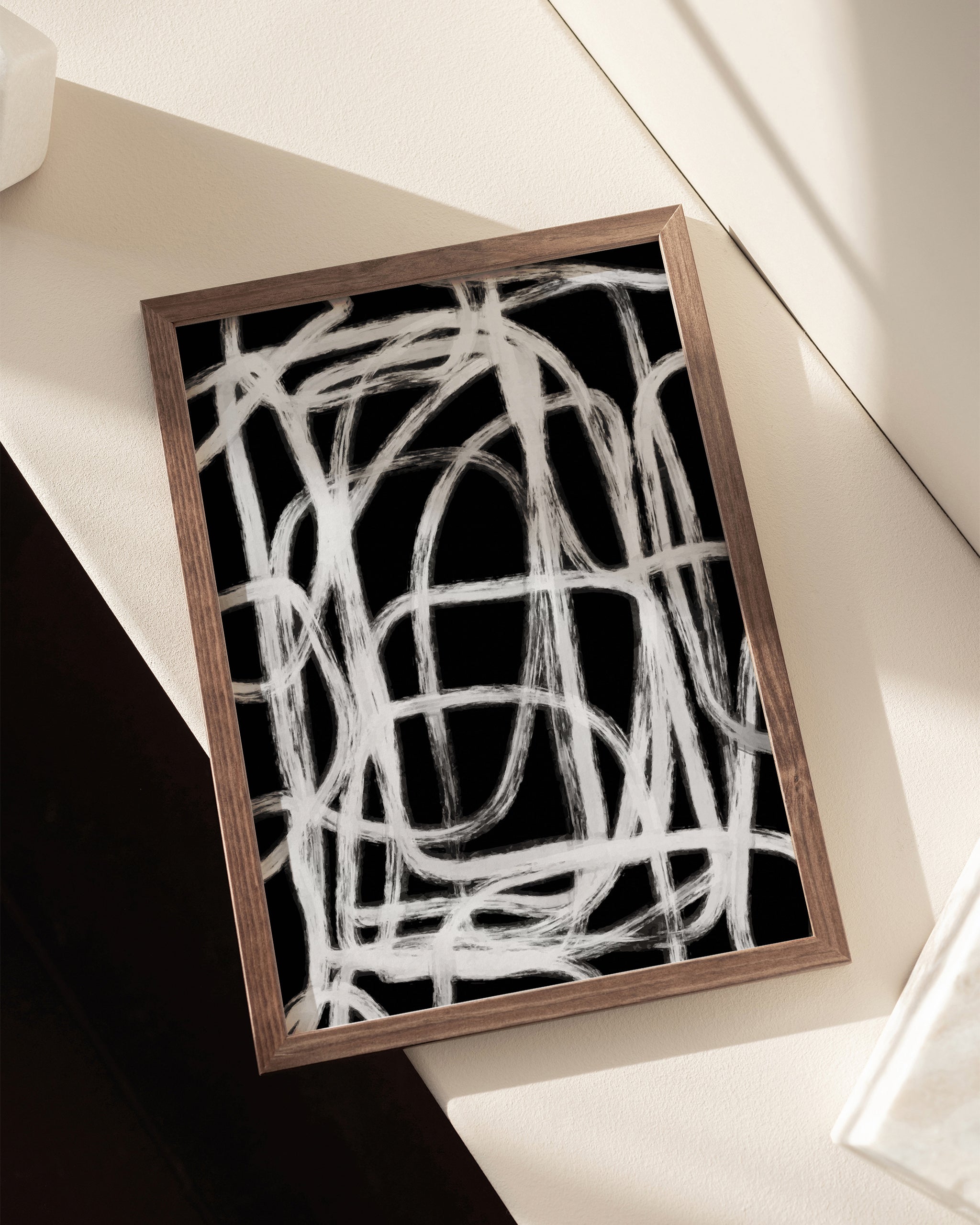 Scribble Chaos No.3-psoter-wall_art-decor-The Poster Square
