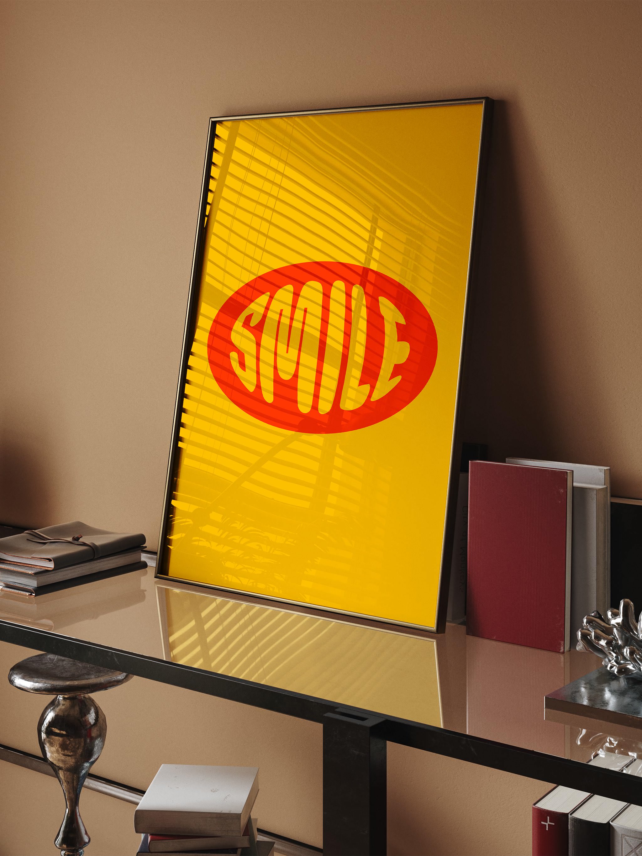 スマイル・ポスター（額入り） スマイルポスター – The Poster Square