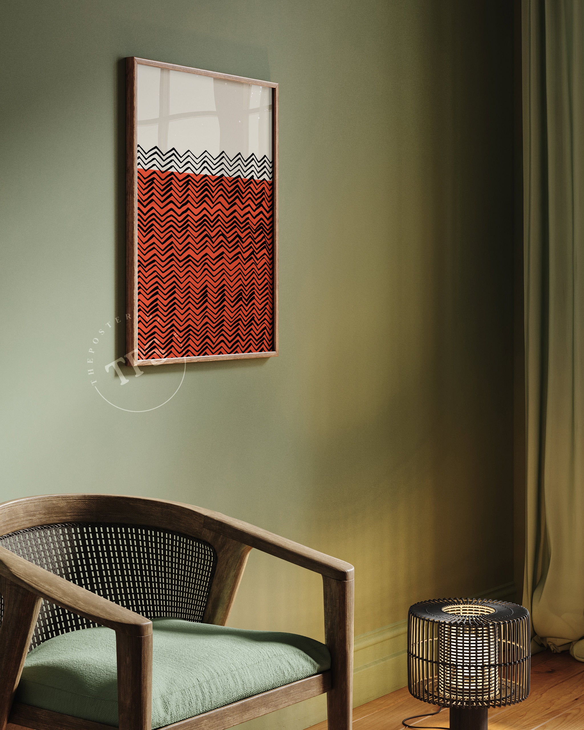 Minimalistic Abstract N6 The Poster Square