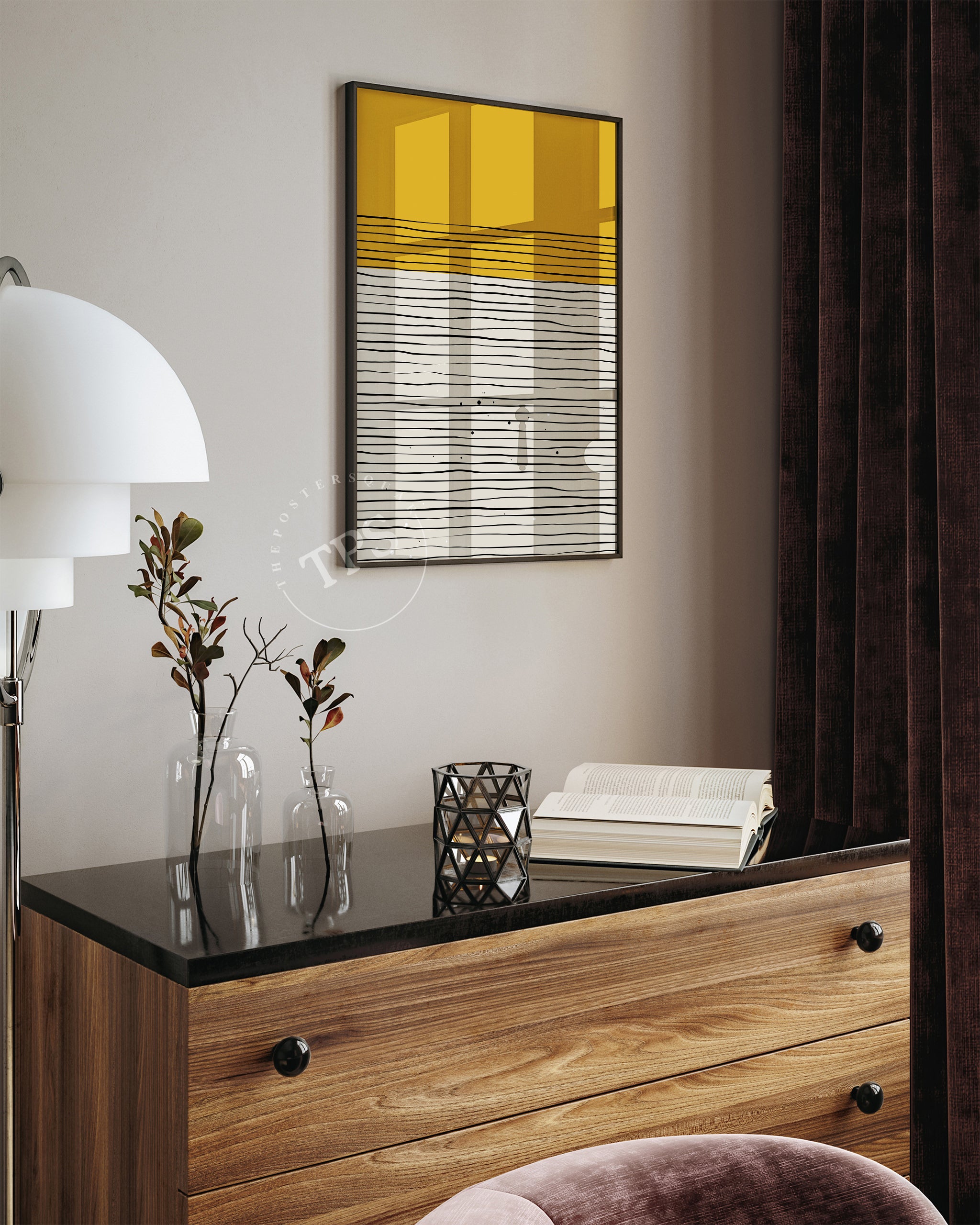 Minimalistic Abstract N8 The Poster Square