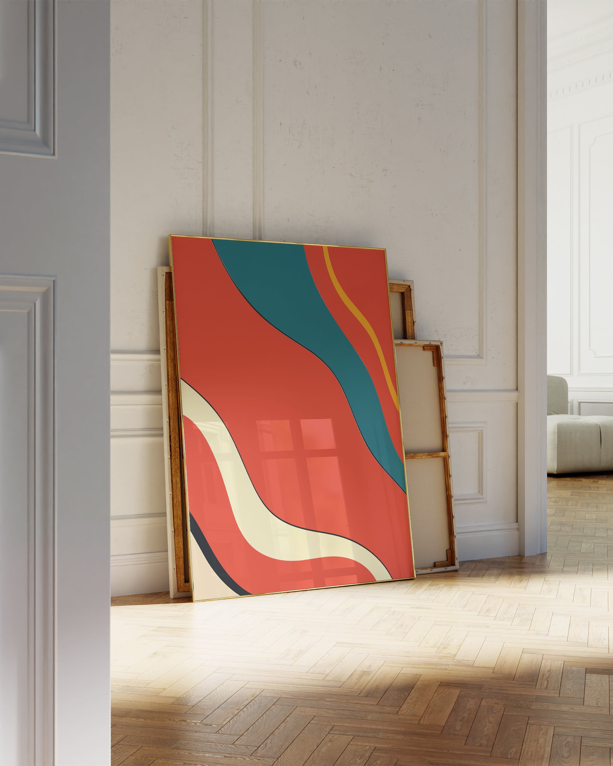 Flow of Hue Series No.8-psoter-wall_art-decor-The Poster Square