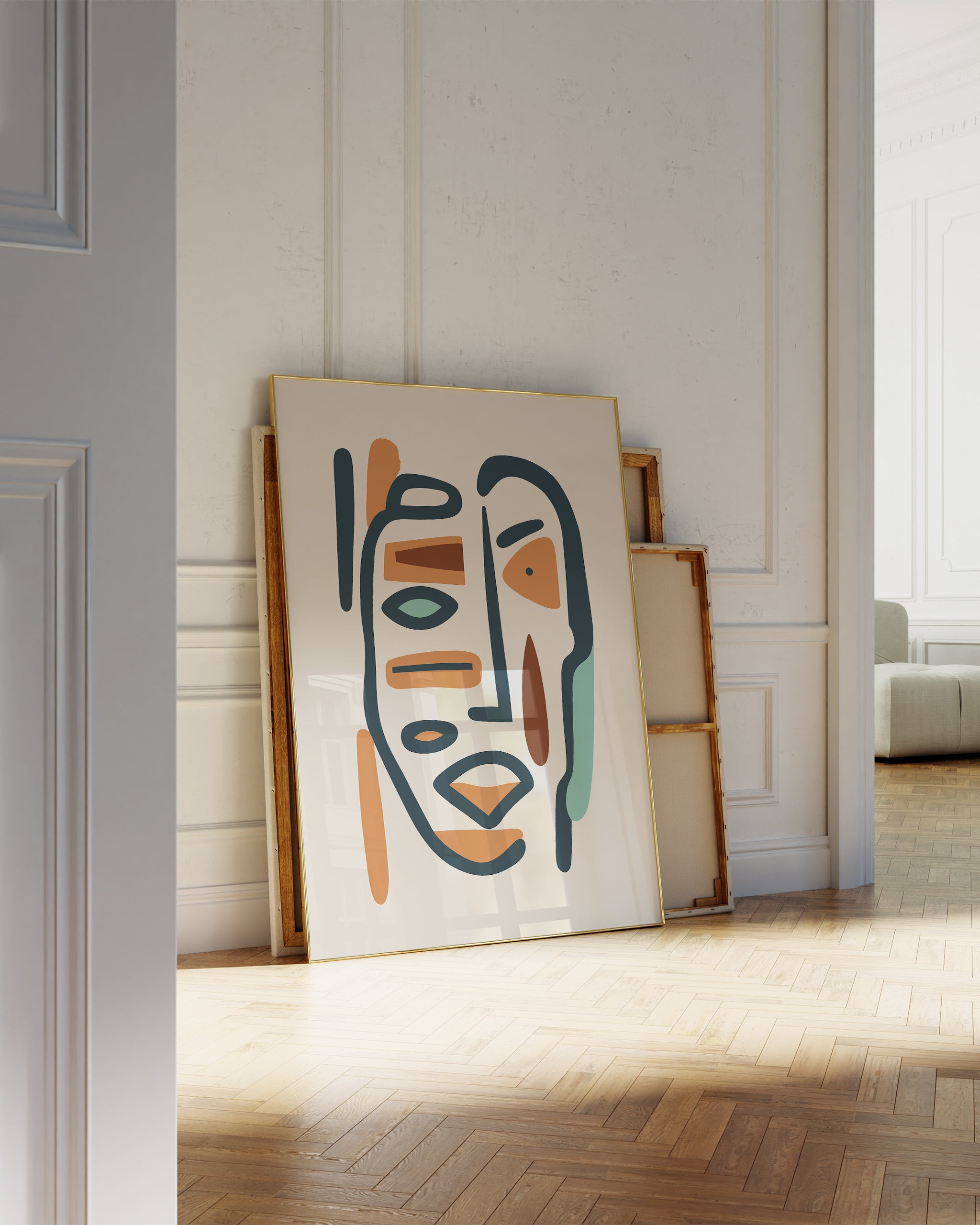 Eclectic Abstract Moods No.1-psoter-wall_art-decor-The Poster Square