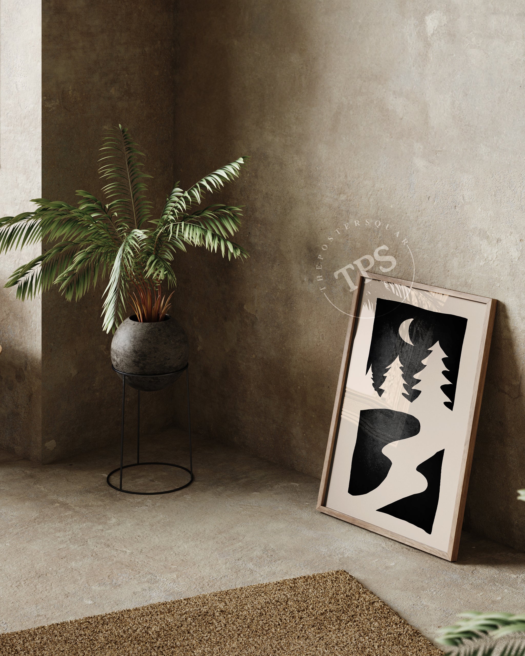 Moonlit Pines The Poster Square