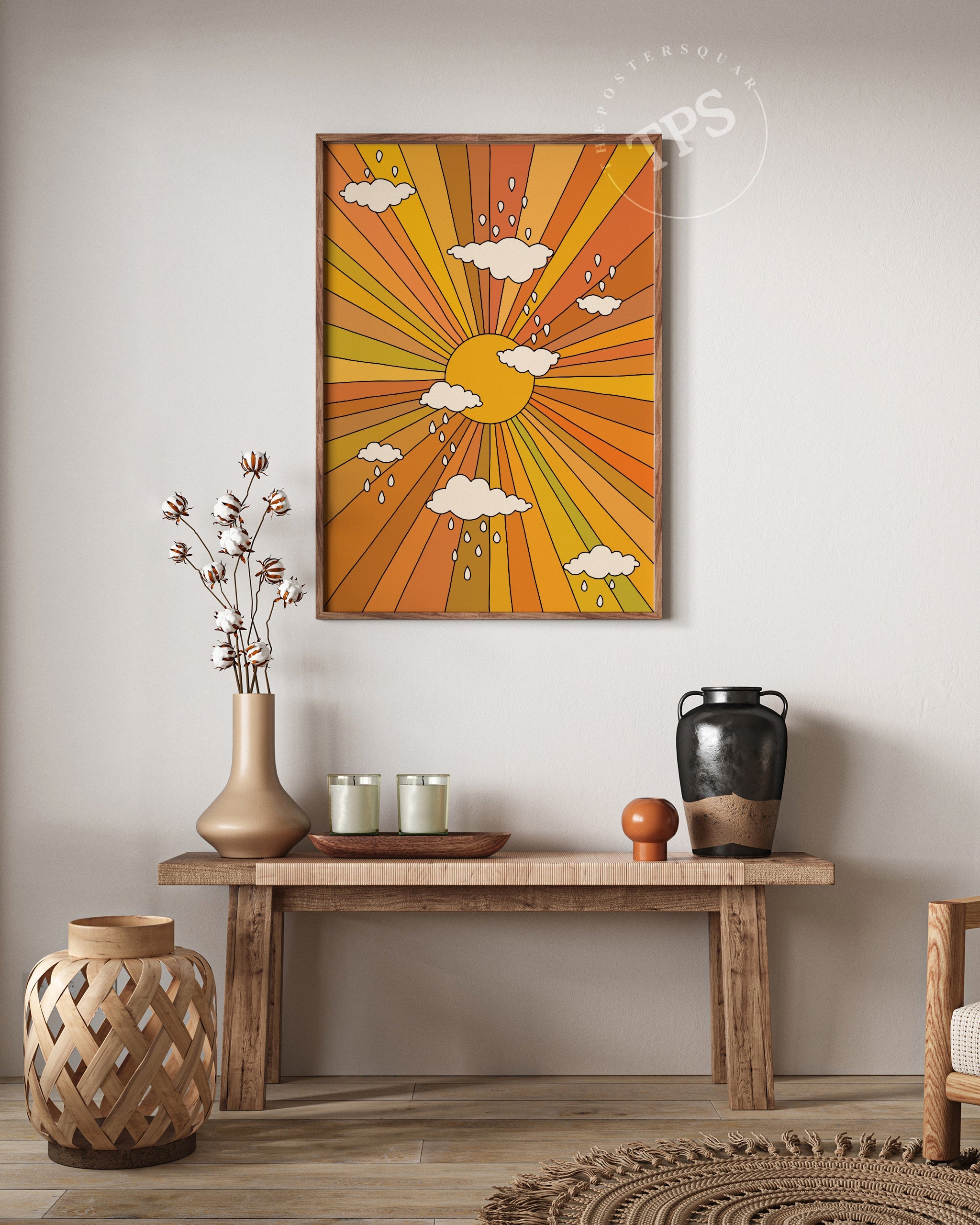 Bright Drops The Poster Square