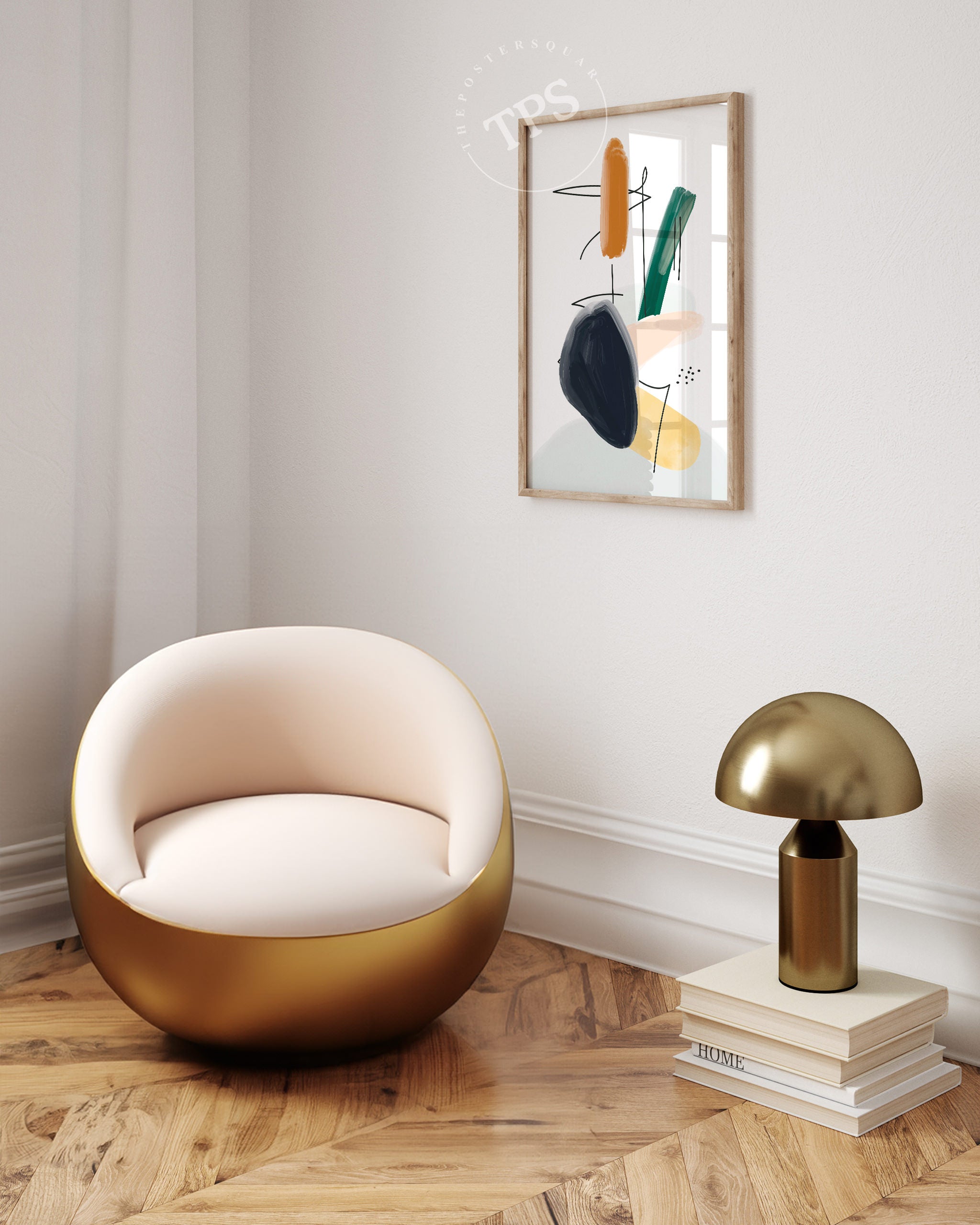 Minimalistic Abstract N10 The Poster Square