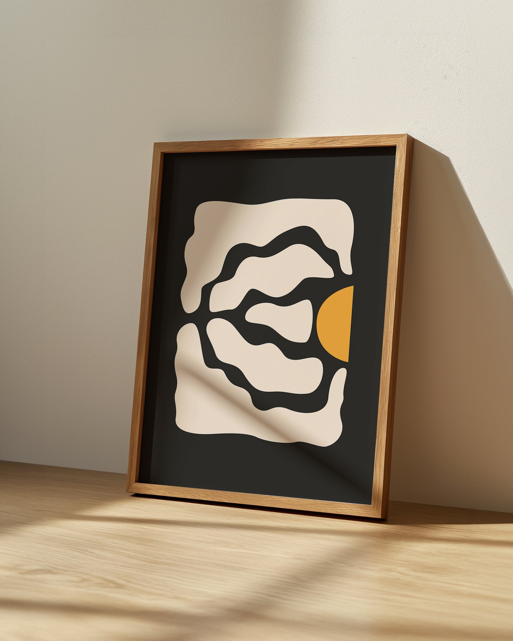 Eclipse in Monochrome No.1-psoter-wall_art-decor-The Poster Square