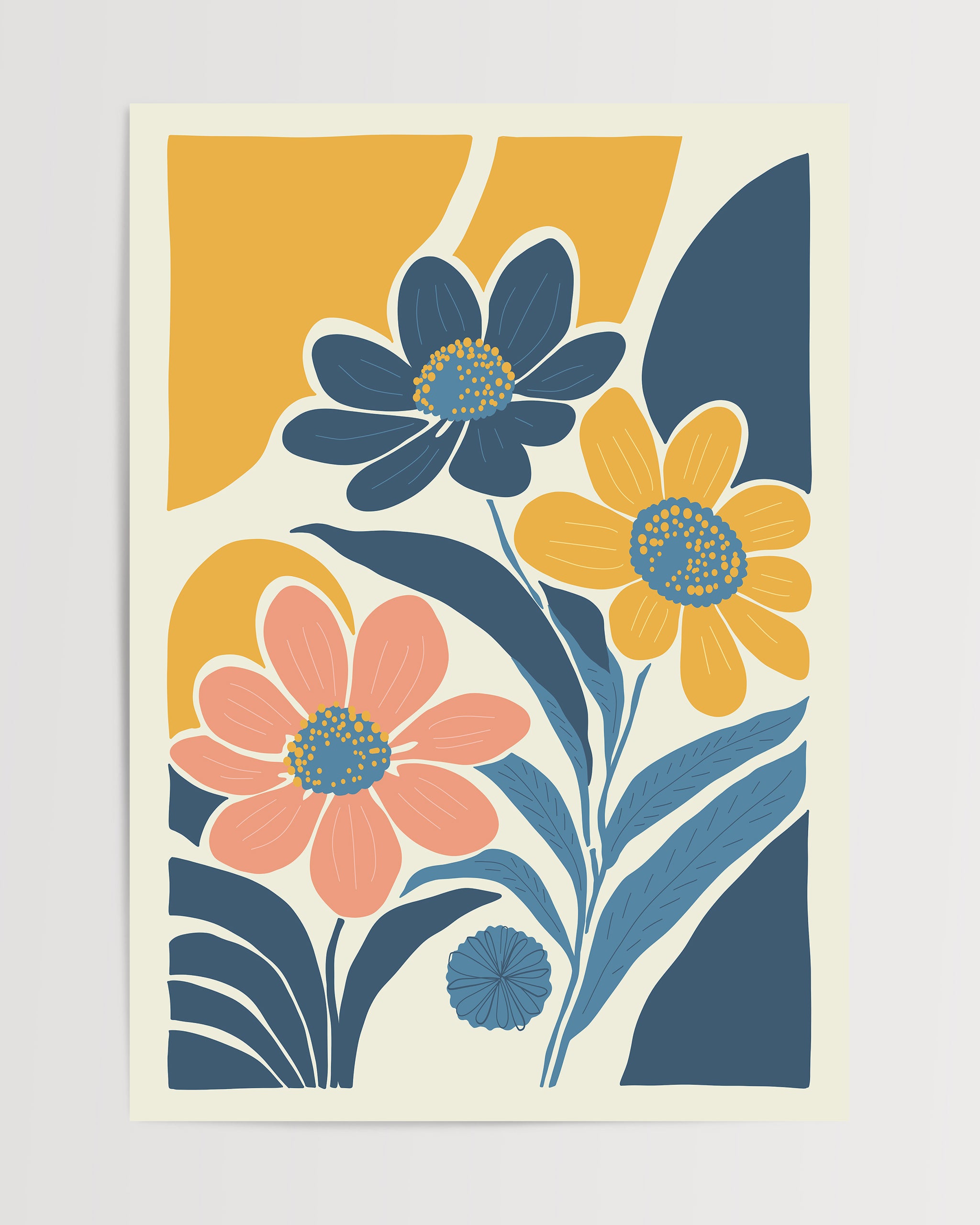 Floral Charm No.1-psoter-wall_art-decor-The Poster Square