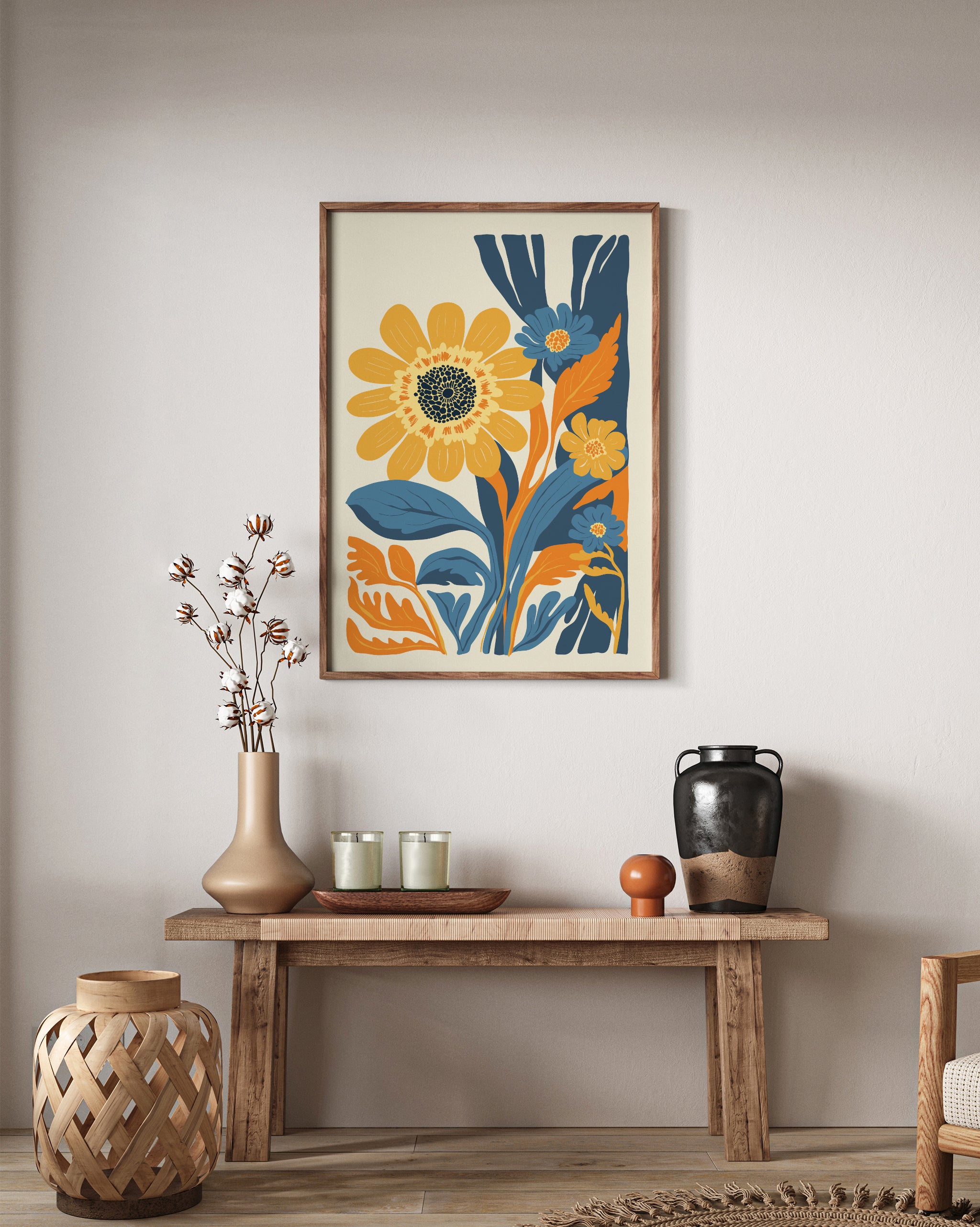 Floral Charm No.3-psoter-wall_art-decor-The Poster Square