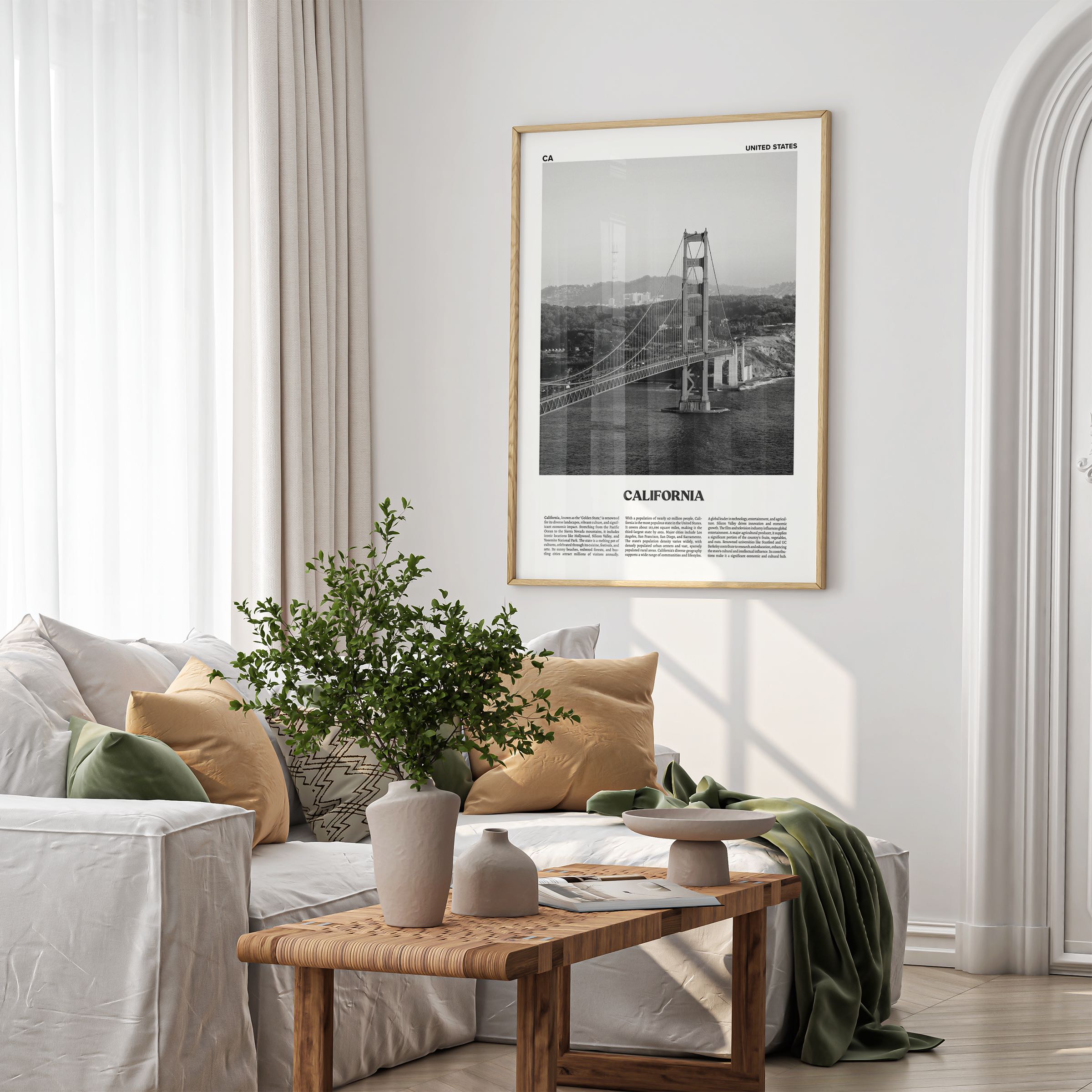 California No.1-psoter-wall_art-decor-The Poster Square