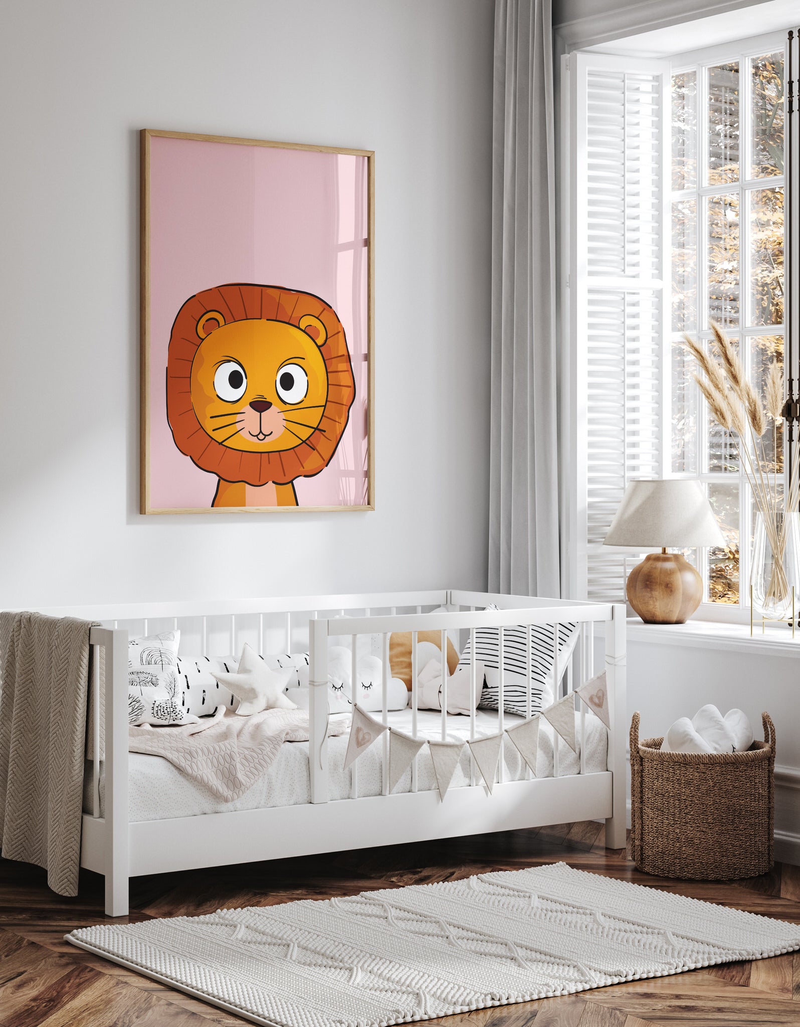 Lion The Poster Square