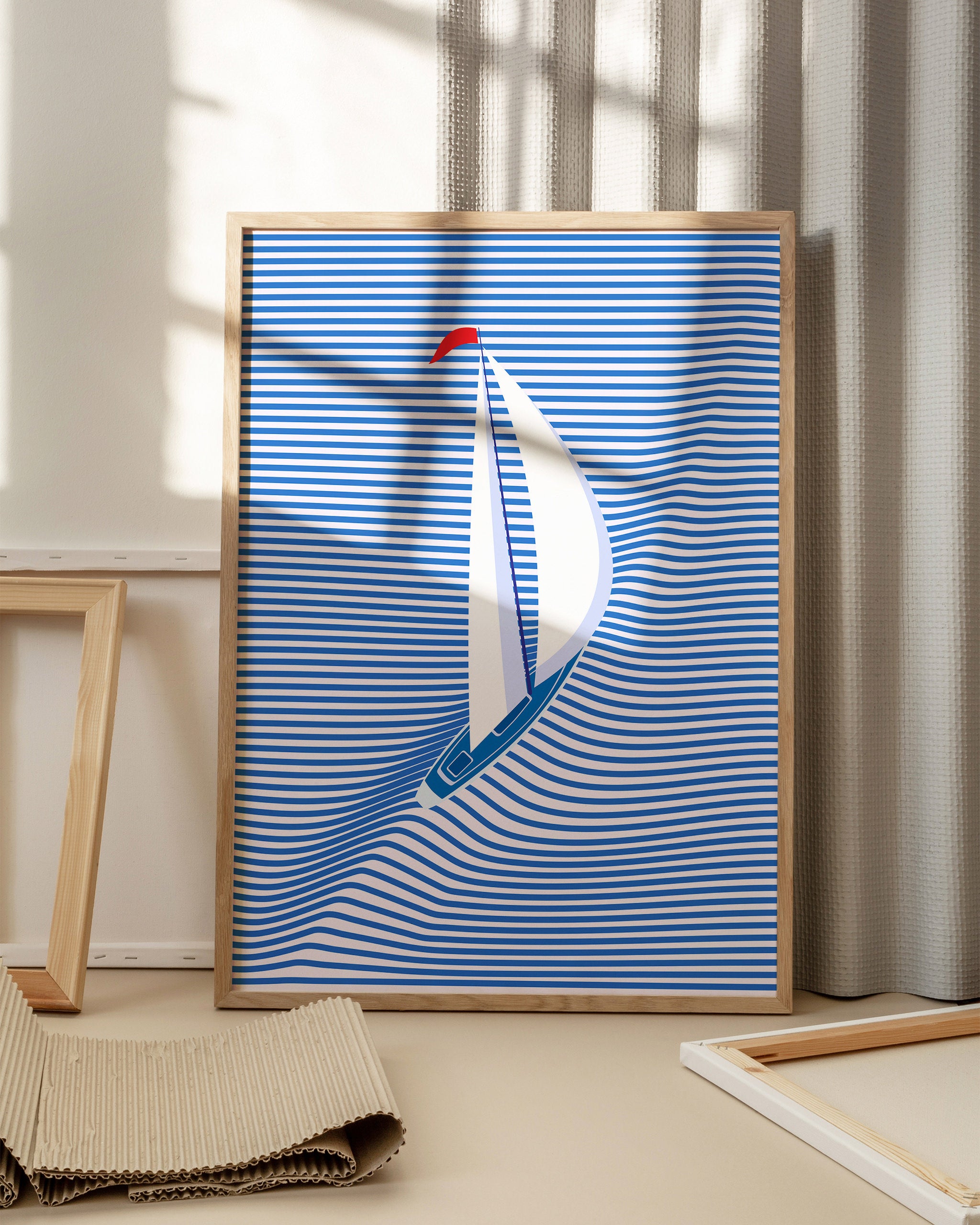 Sailor's Stripe-psoter-wall_art-decor-The Poster Square