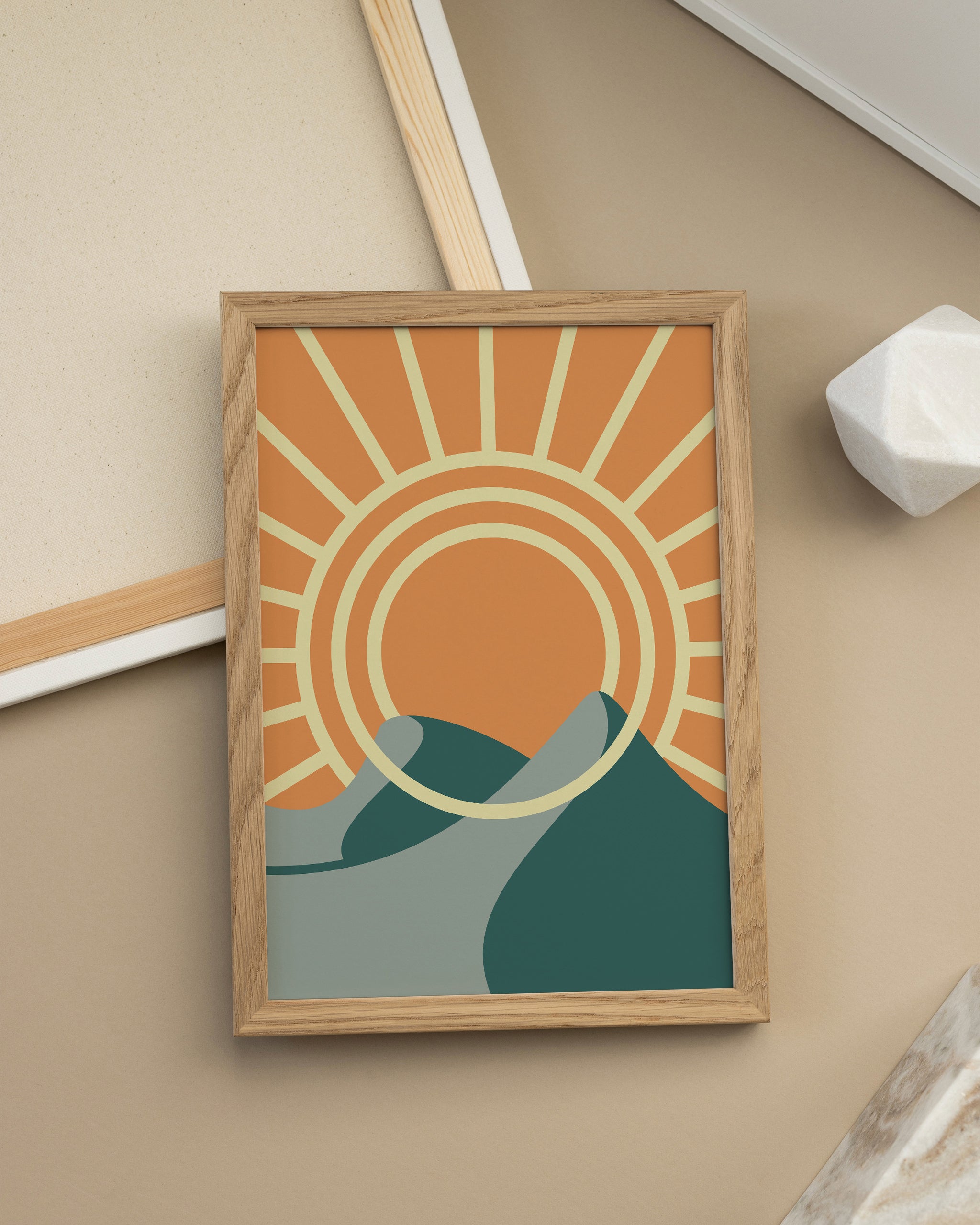 Sunrise Serenity-psoter-wall_art-decor-The Poster Square