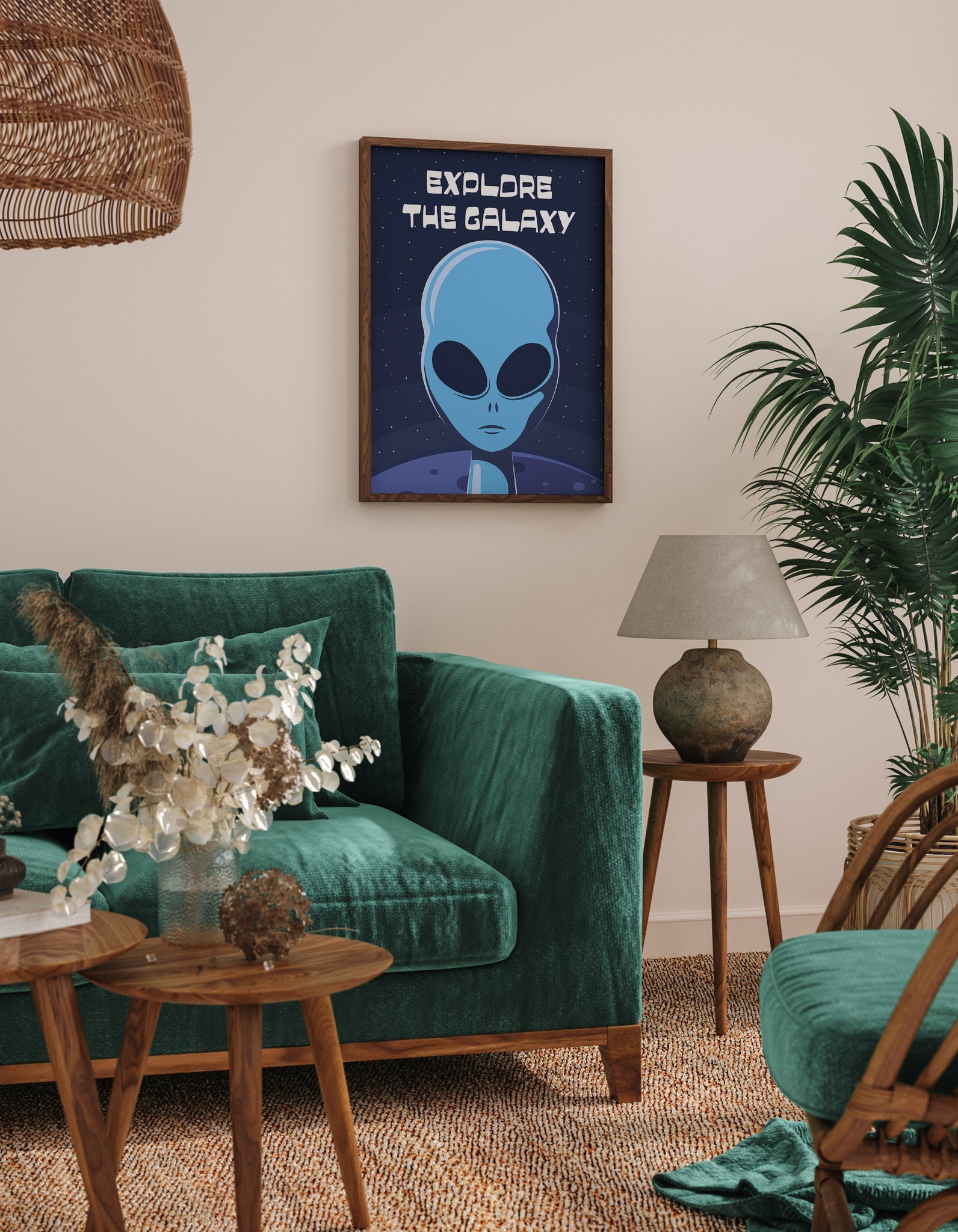 Explore The Galaxy The Poster Square