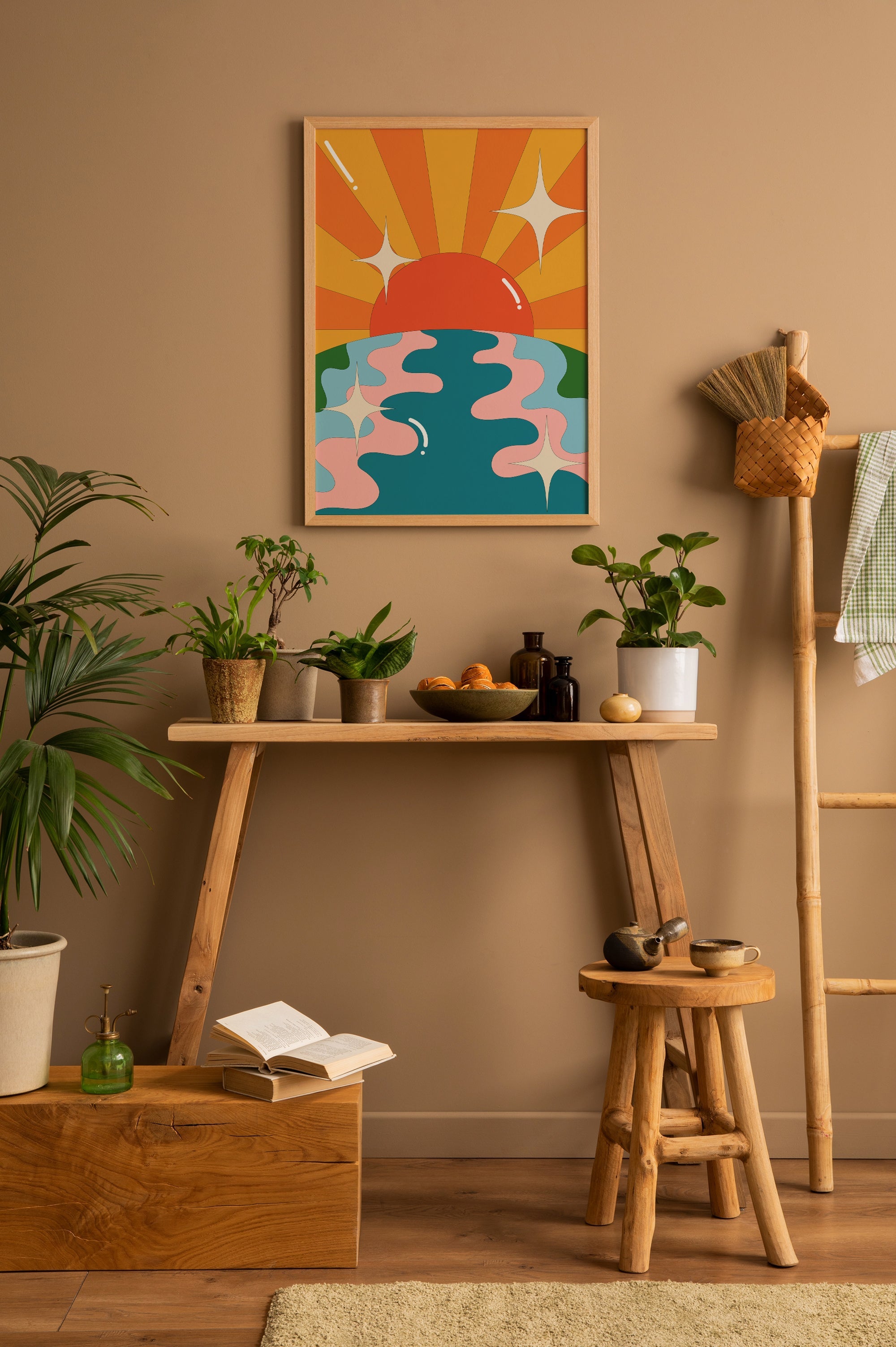 Groovy Sunset - Art Print – The Poster Square