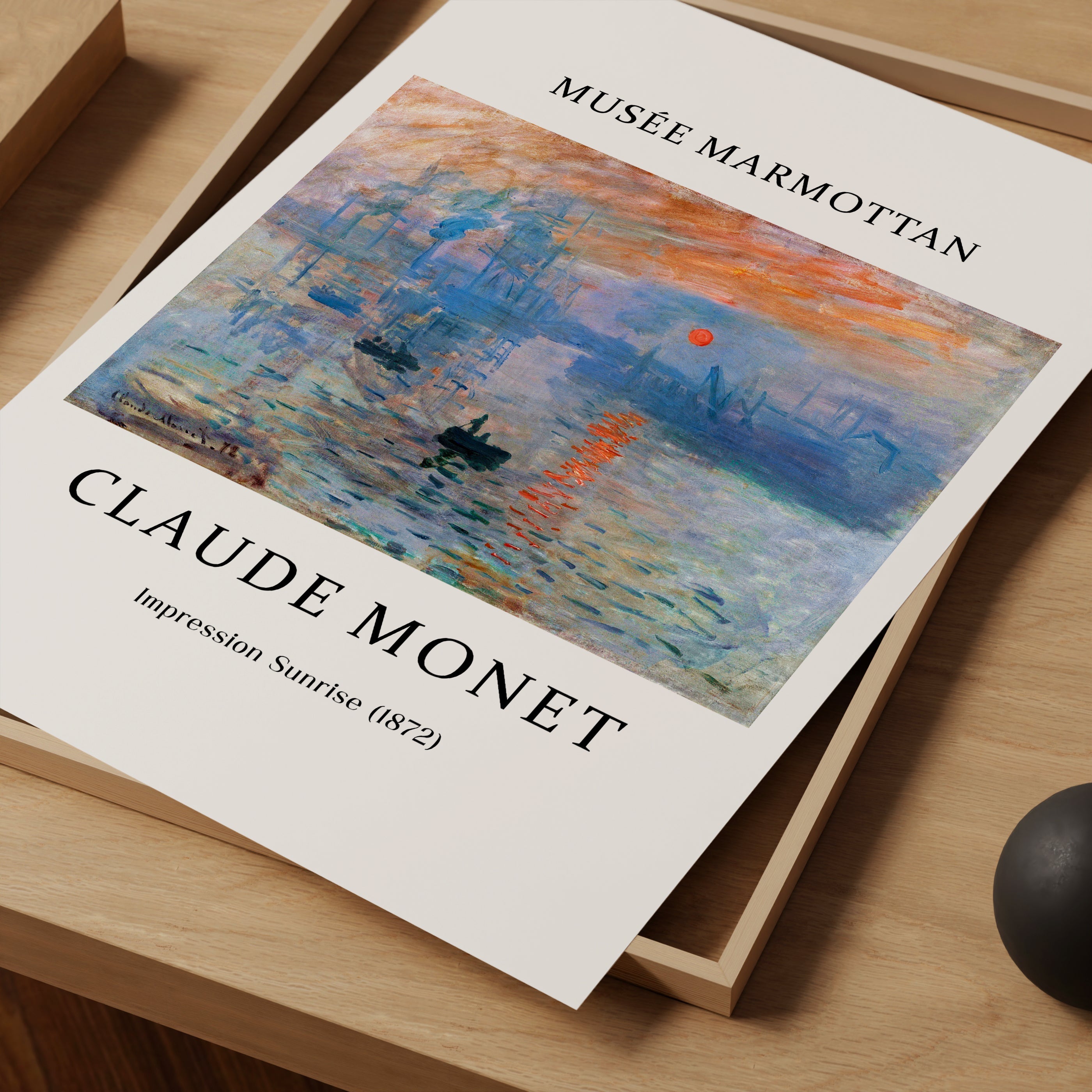 Impression, Sunrise (1872) The Poster Square