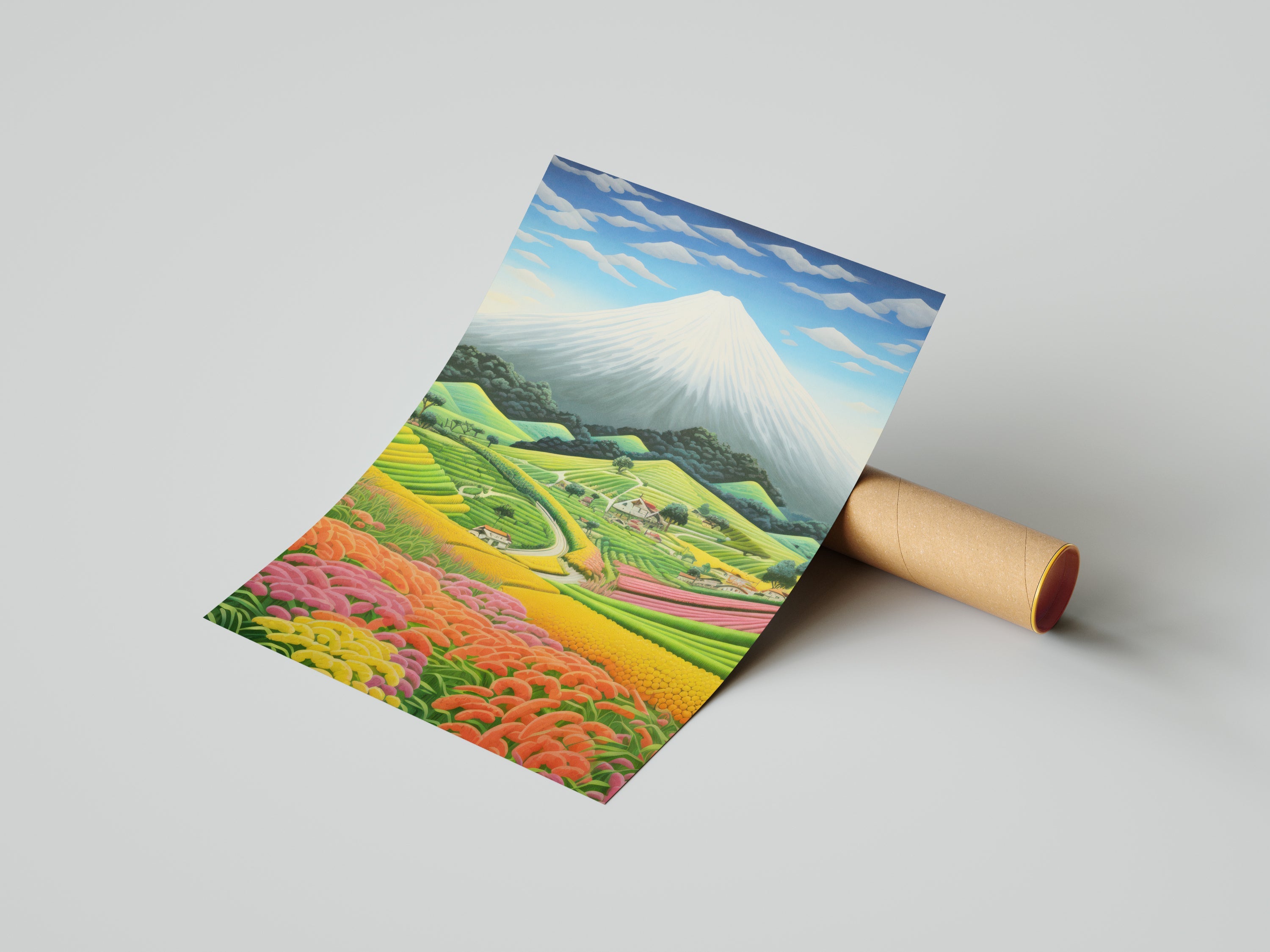 Japanese Landscape The Poster Square