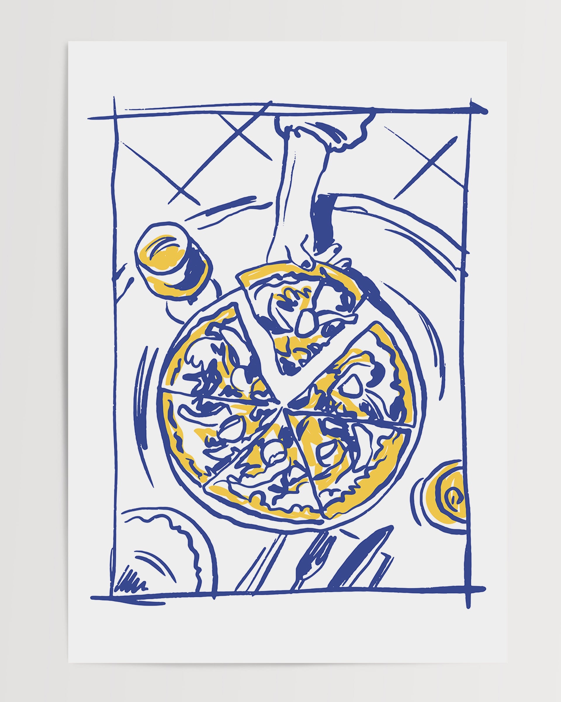 Pizza Time The Poster Square