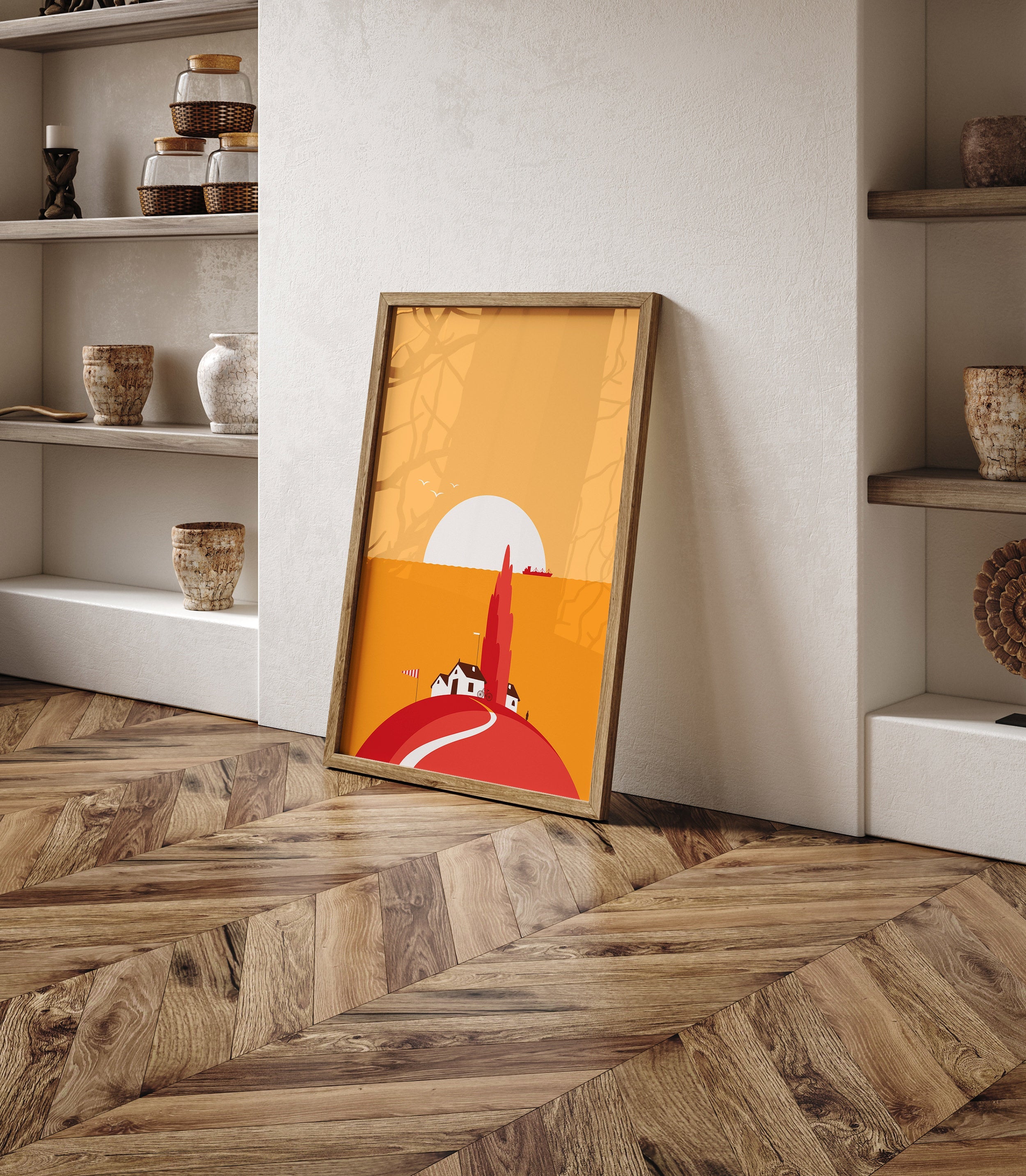 Sunset The Poster Square