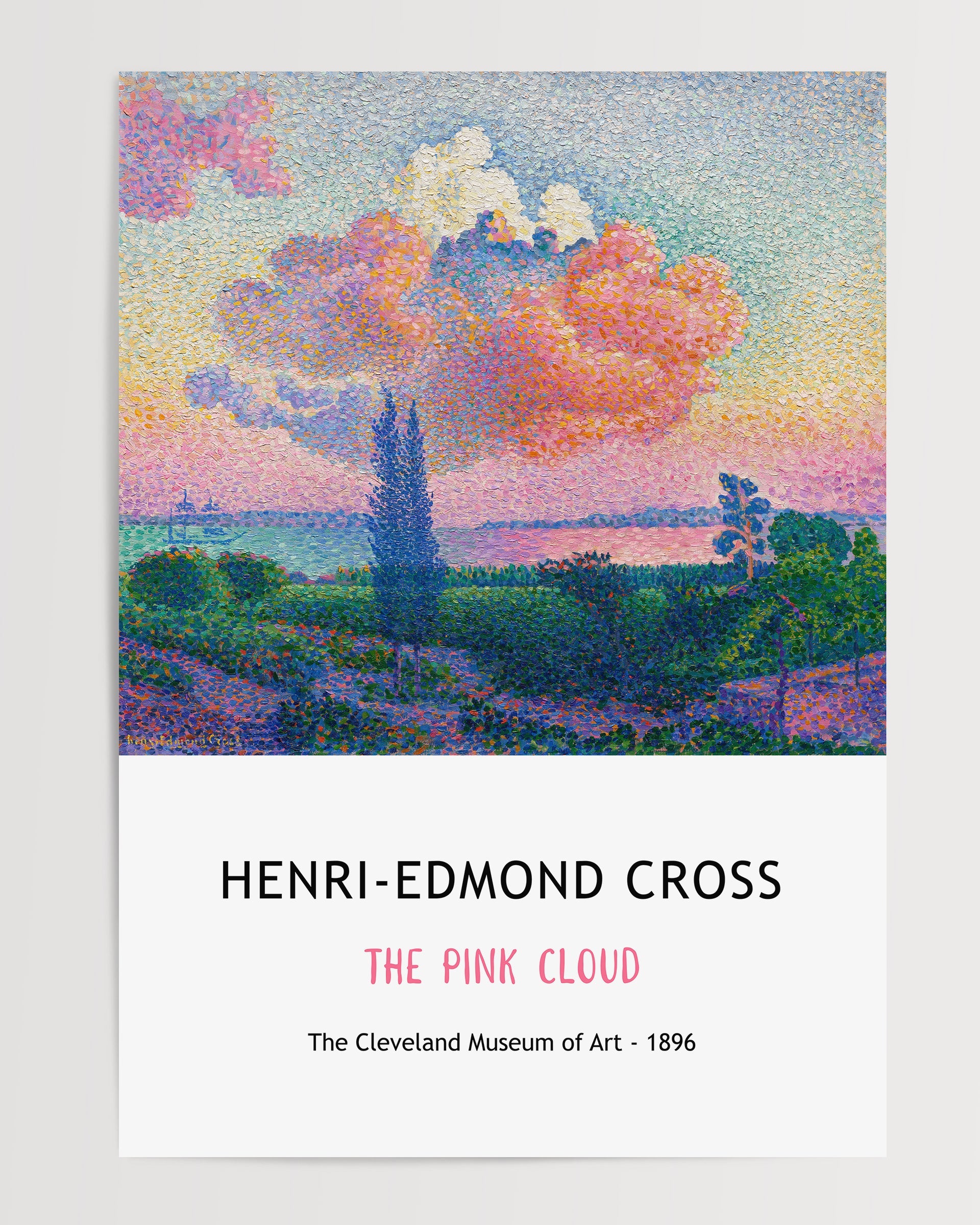 The Pink Cloud (1896) - Art Print – The Poster Square