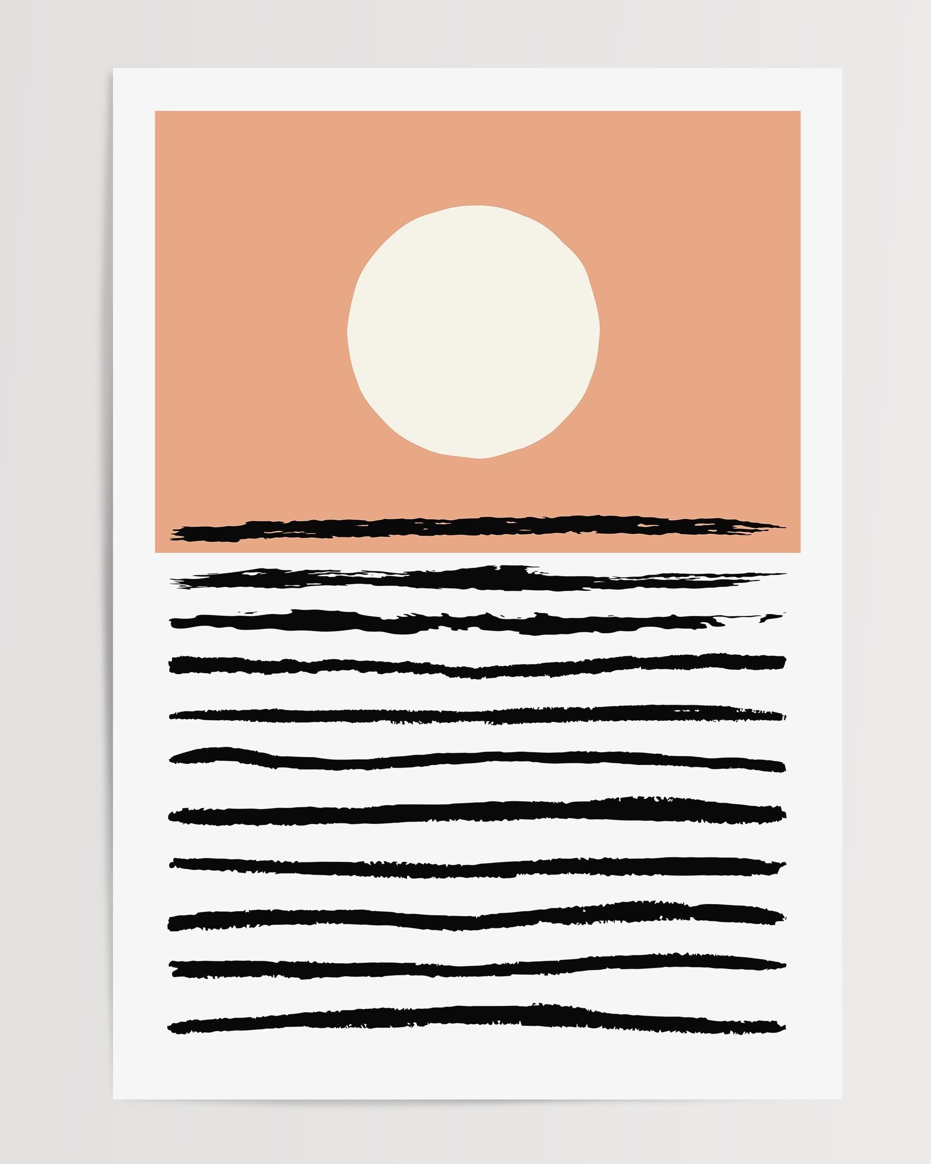 Abstract Dusk-psoter-wall_art-decor-The Poster Square