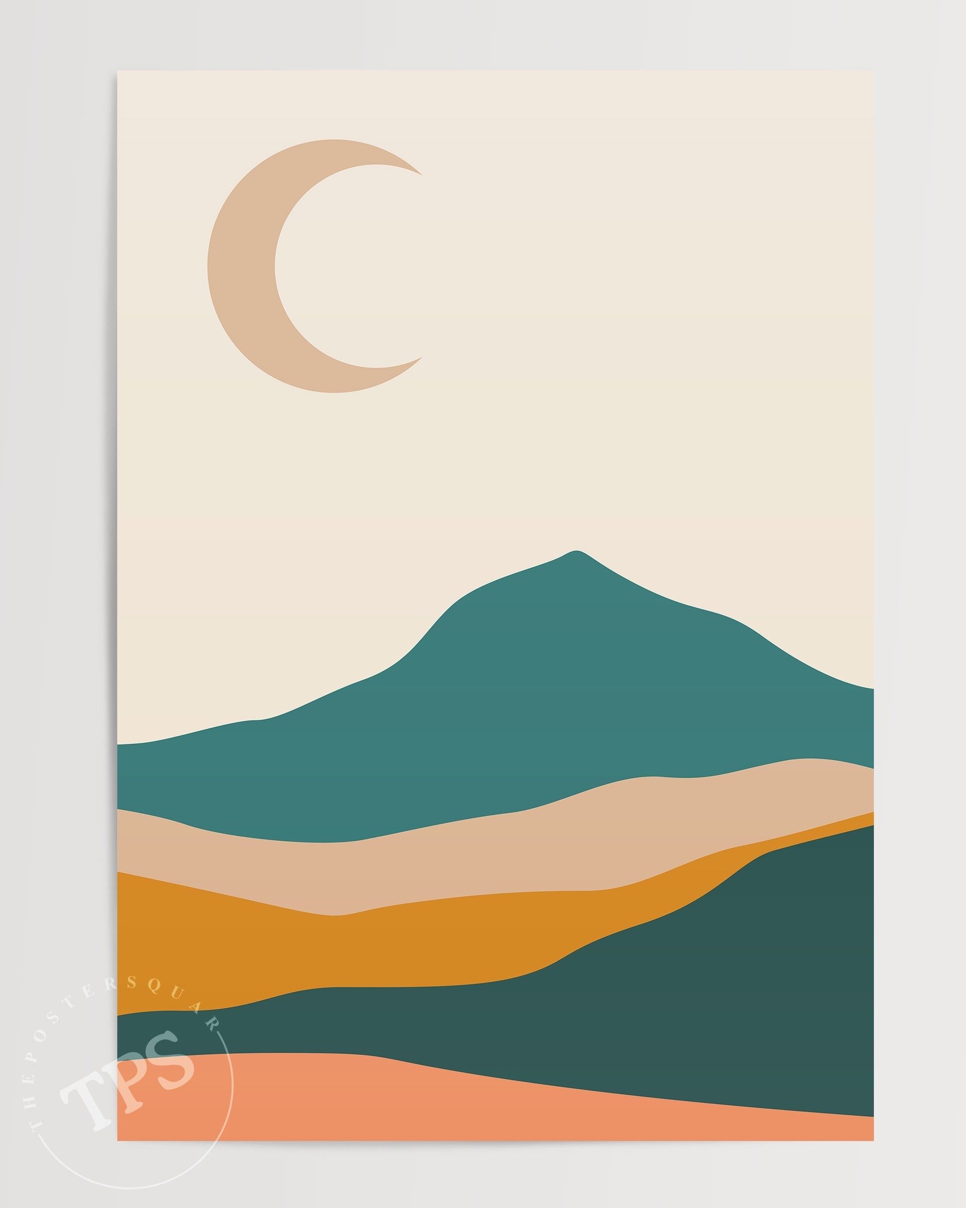 Abstract Landscape N12-psoter-wall_art-decor-The Poster Square