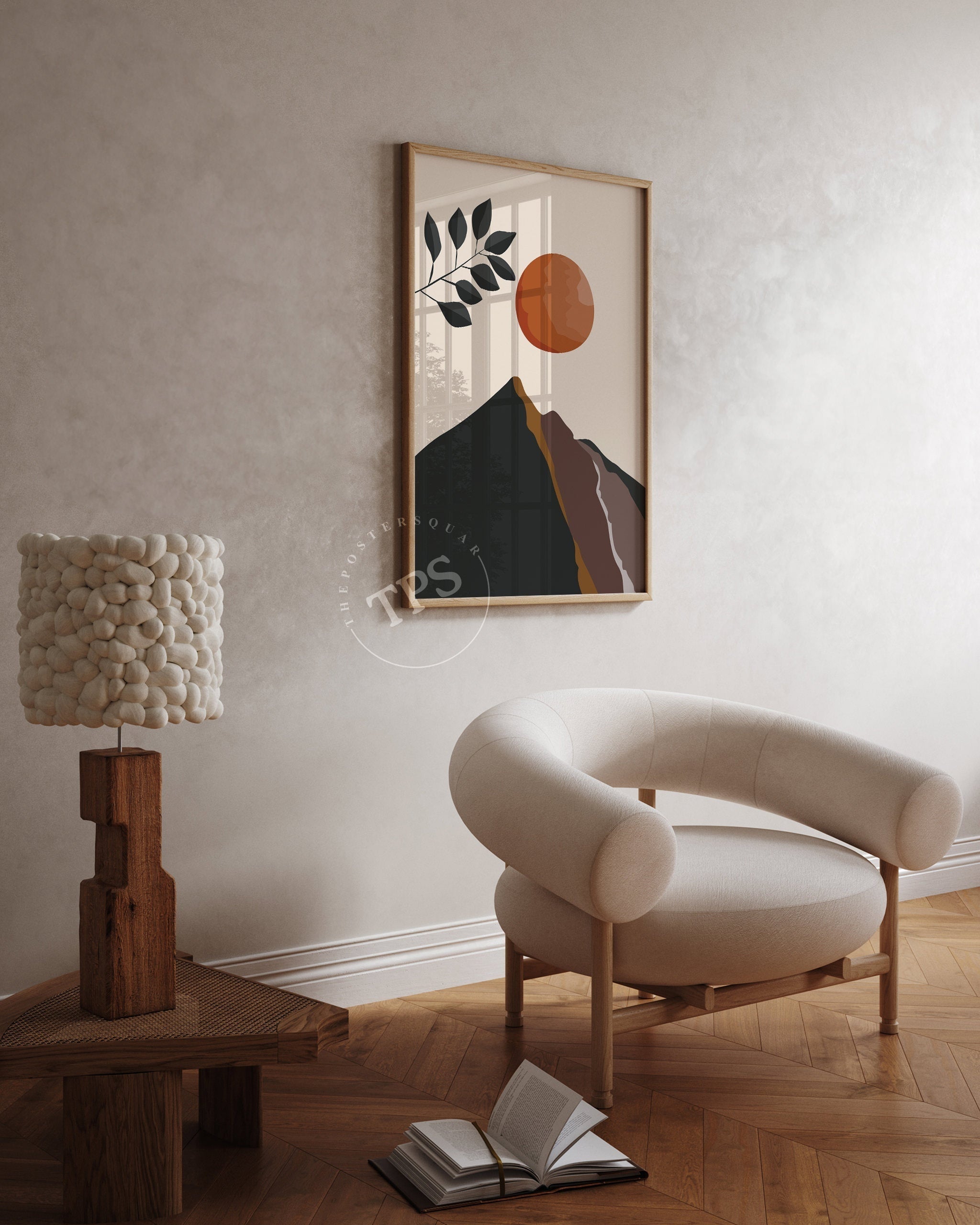 Abstract Landscape N14-psoter-wall_art-decor-The Poster Square