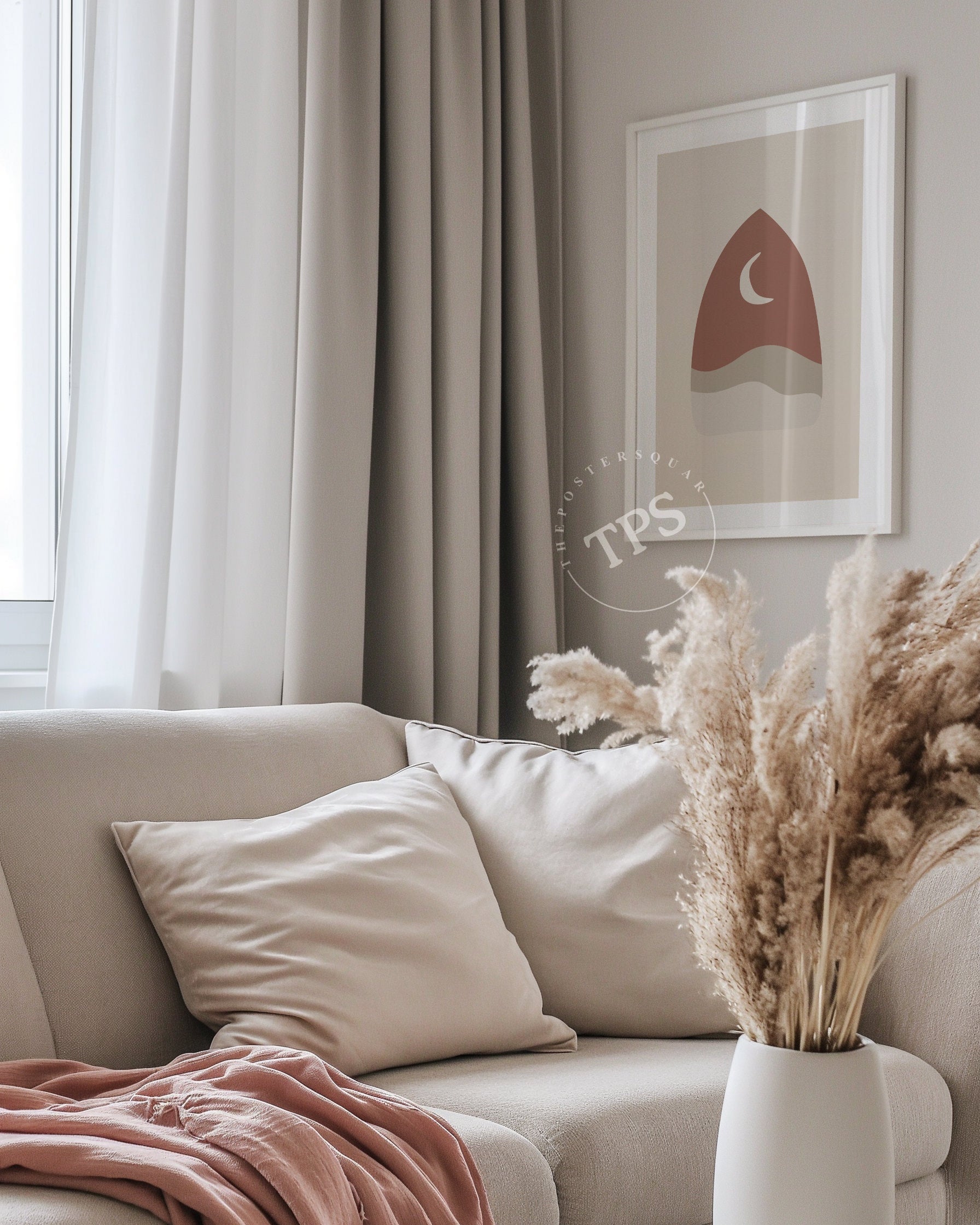 Abstract Landscape N6-psoter-wall_art-decor-The Poster Square