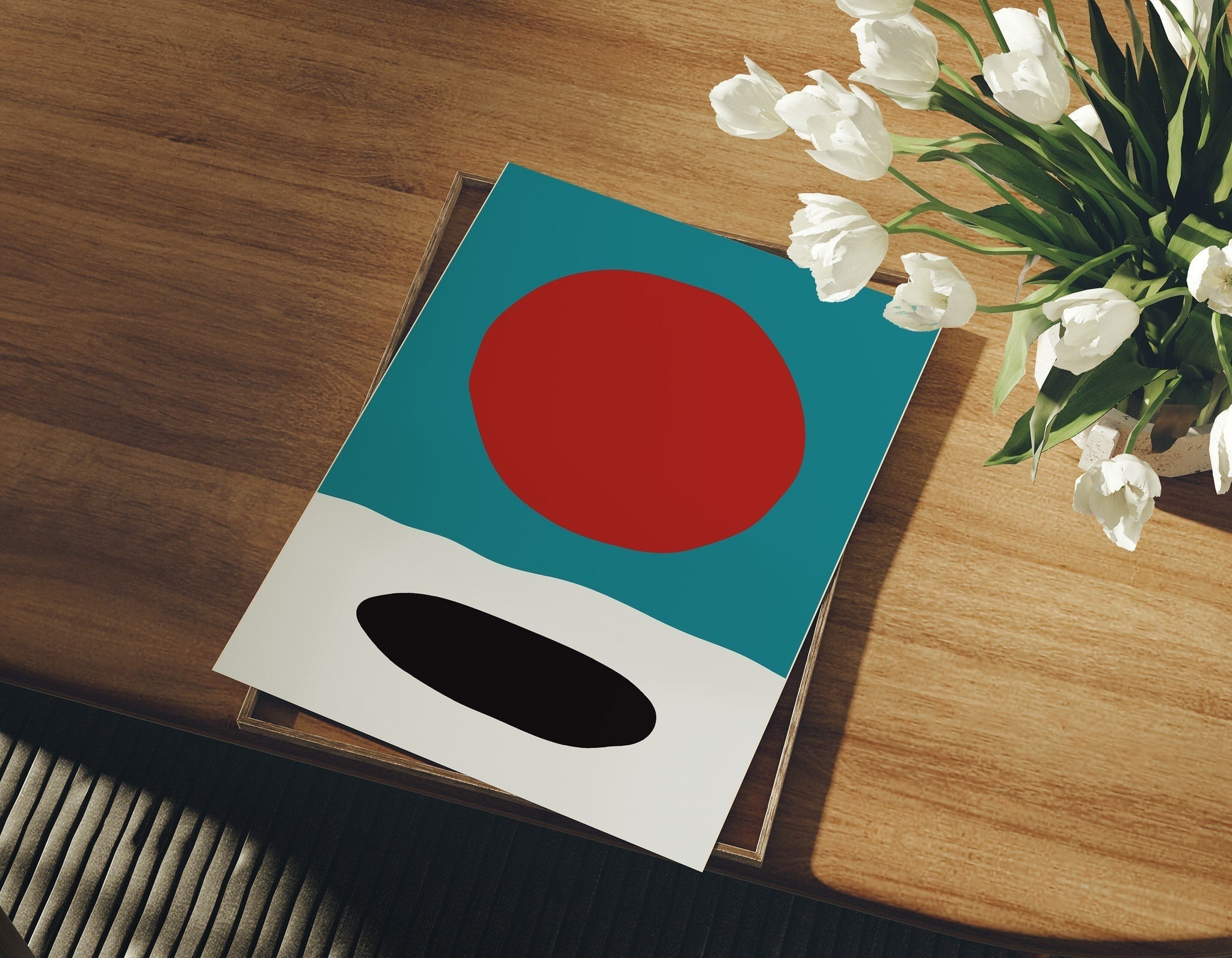 Abstract Mingle N14-psoter-wall_art-decor-The Poster Square