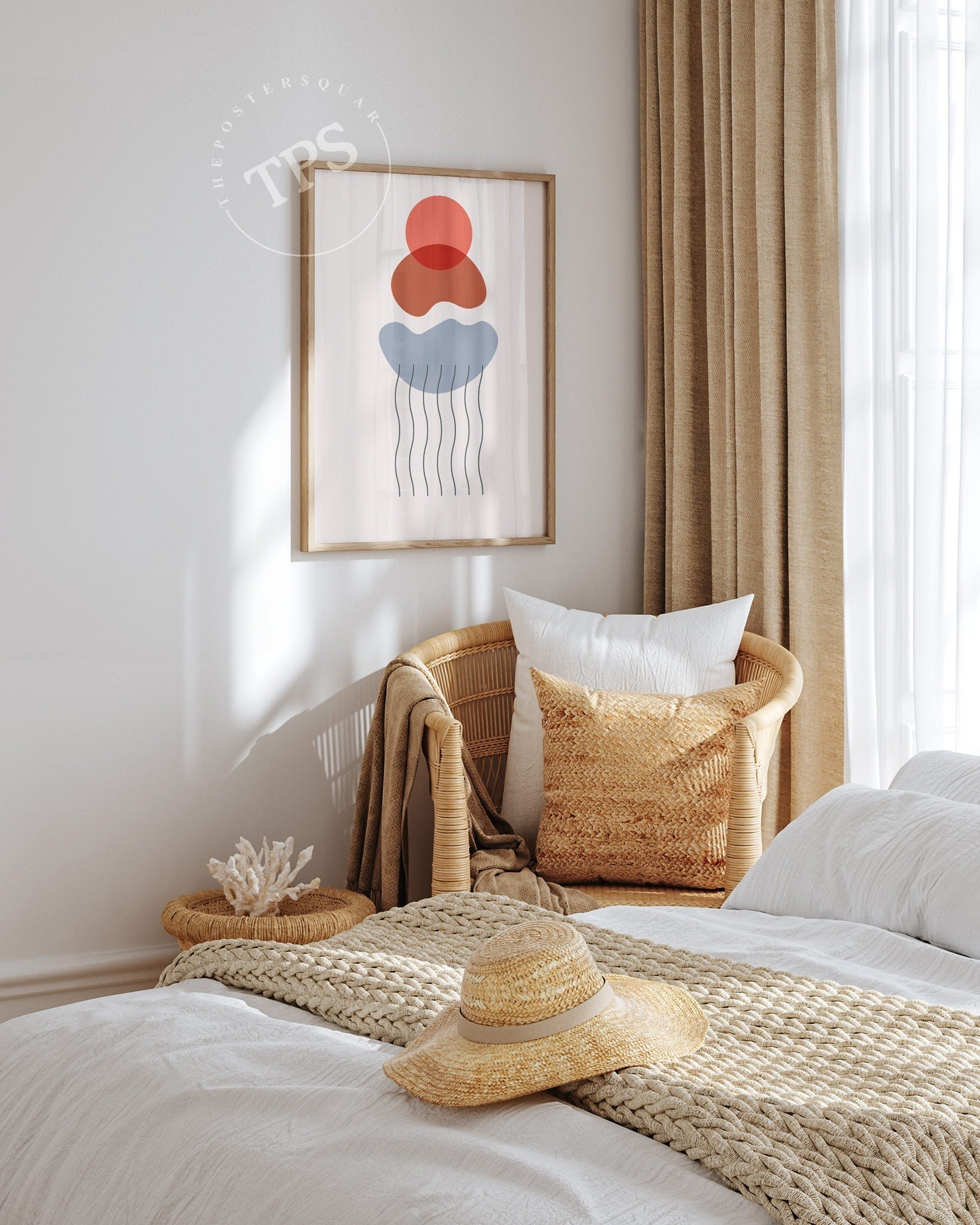 Abstract Mingle N30-psoter-wall_art-decor-The Poster Square