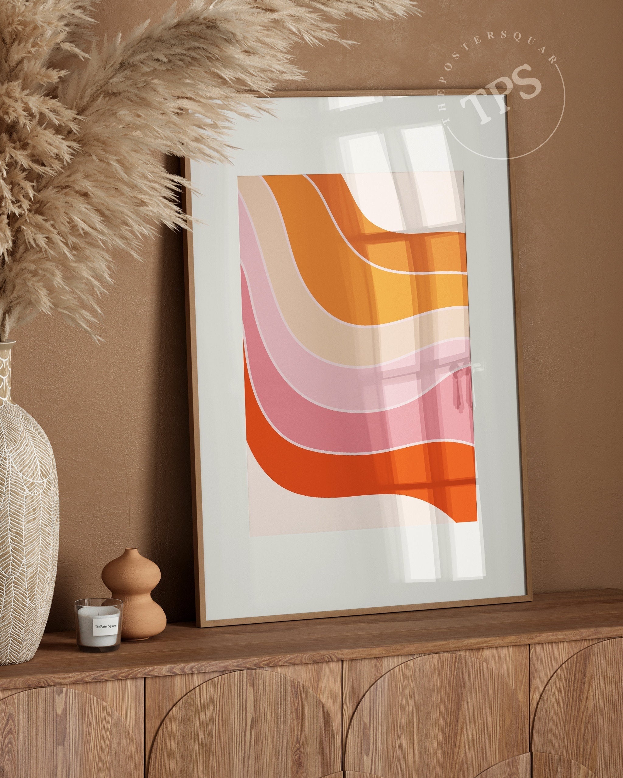 Abstract Mingle N32-psoter-wall_art-decor-The Poster Square