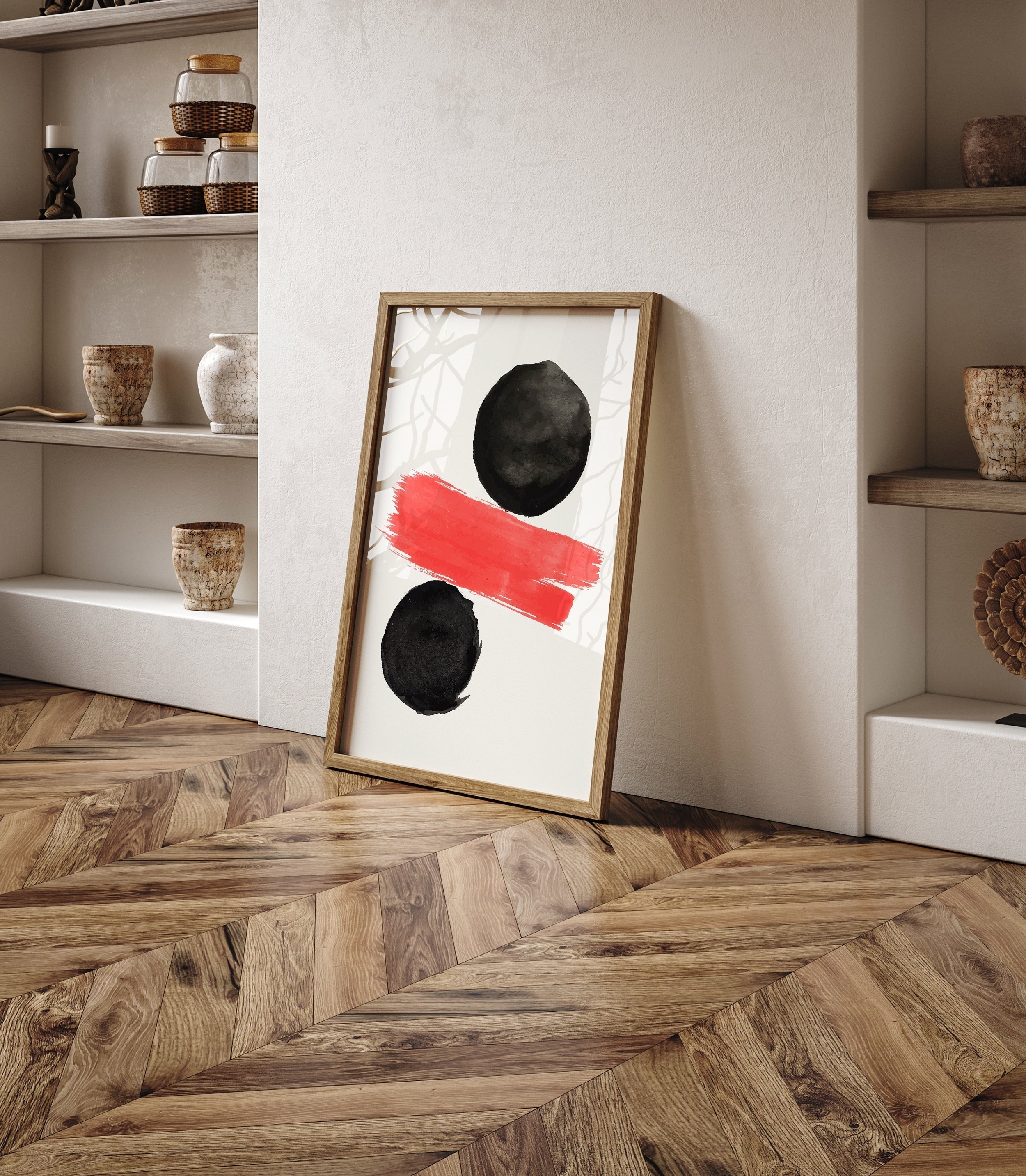 Abstract Mingle N5-psoter-wall_art-decor-The Poster Square