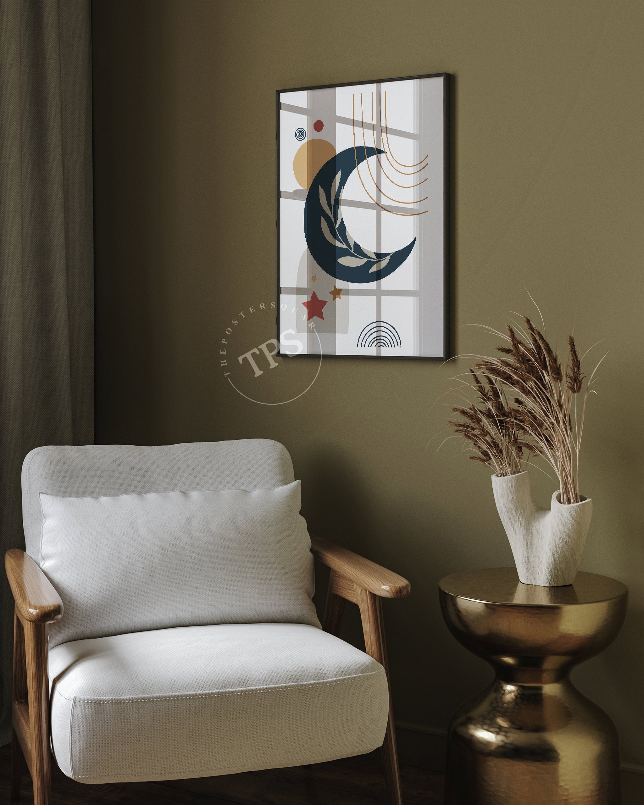 Abstract Wall Art - Boho-psoter-wall_art-decor-The Poster Square