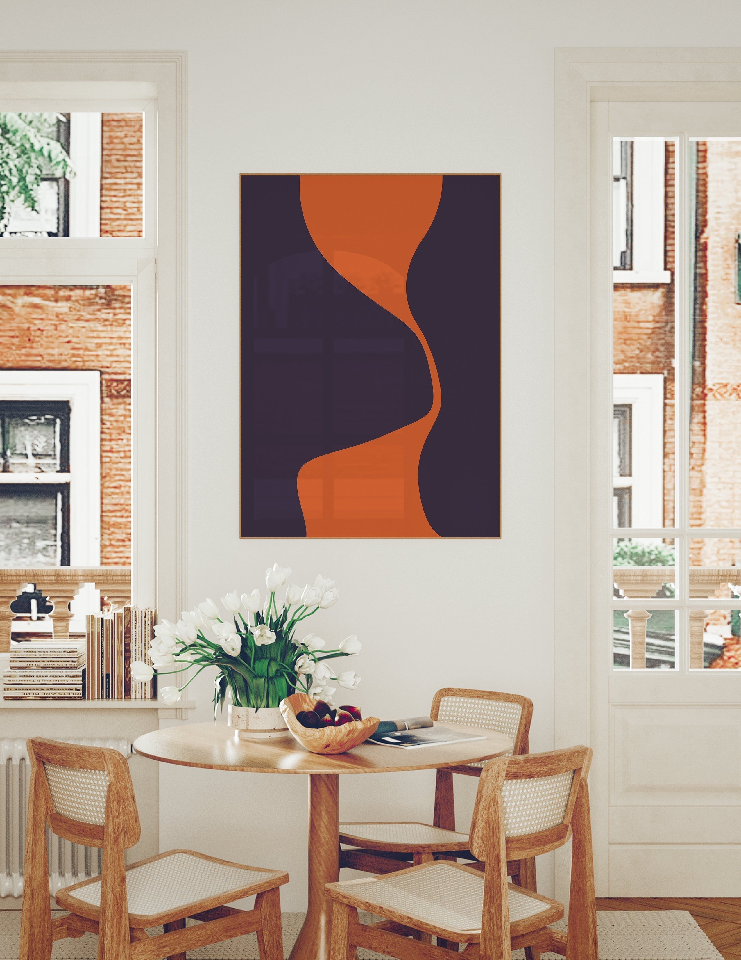 Abstract Wall Art - Minimalistic-psoter-wall_art-decor-The Poster Square