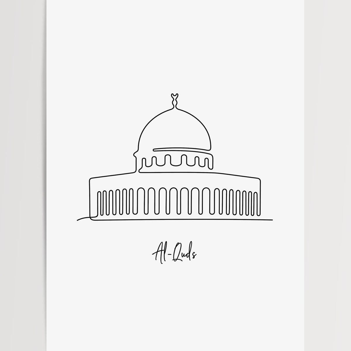 Al-Quds Poster – The Poster Square