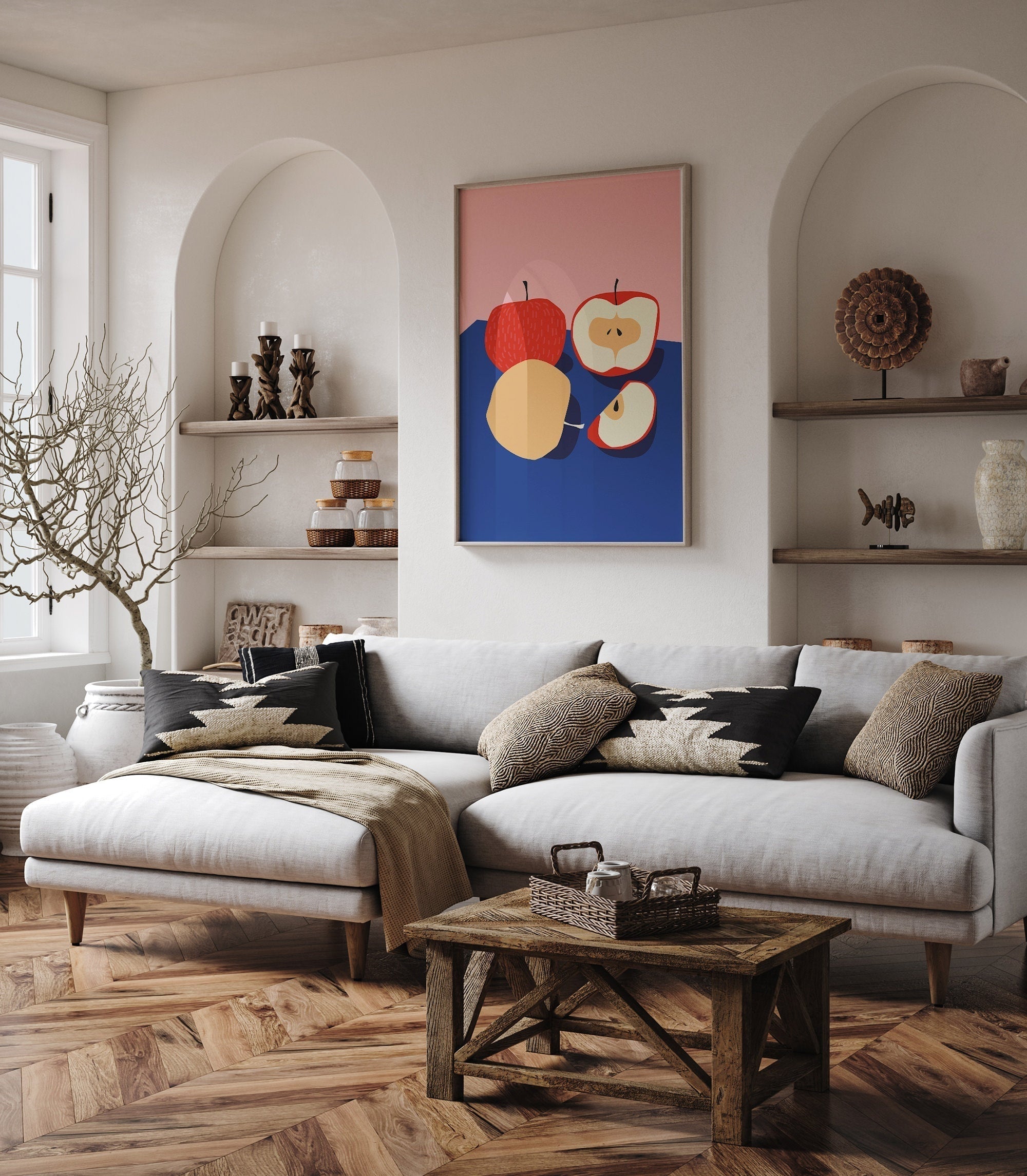 Apples-psoter-wall_art-decor-The Poster Square