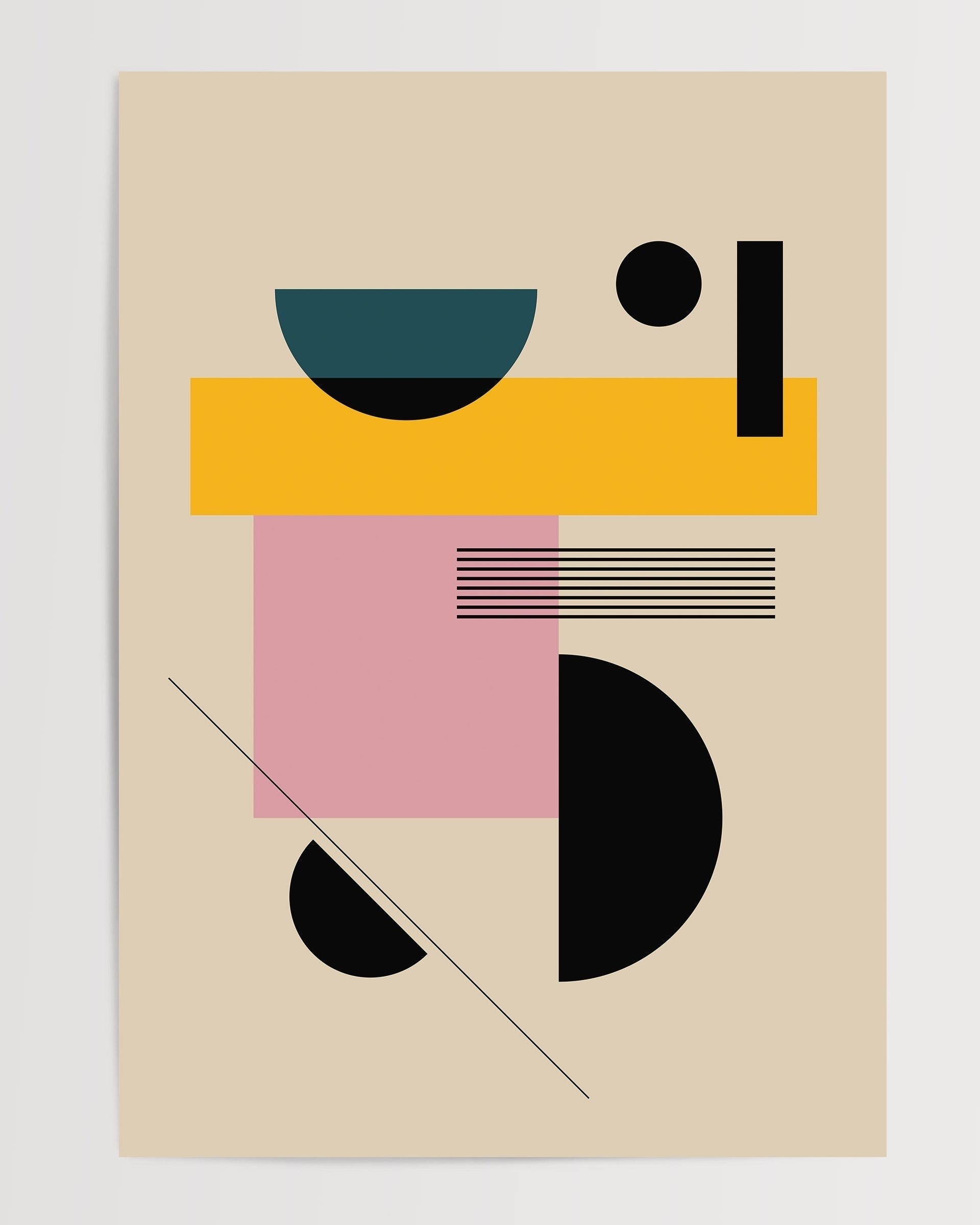 Bauhaus Inspired N29-psoter-wall_art-decor-The Poster Square