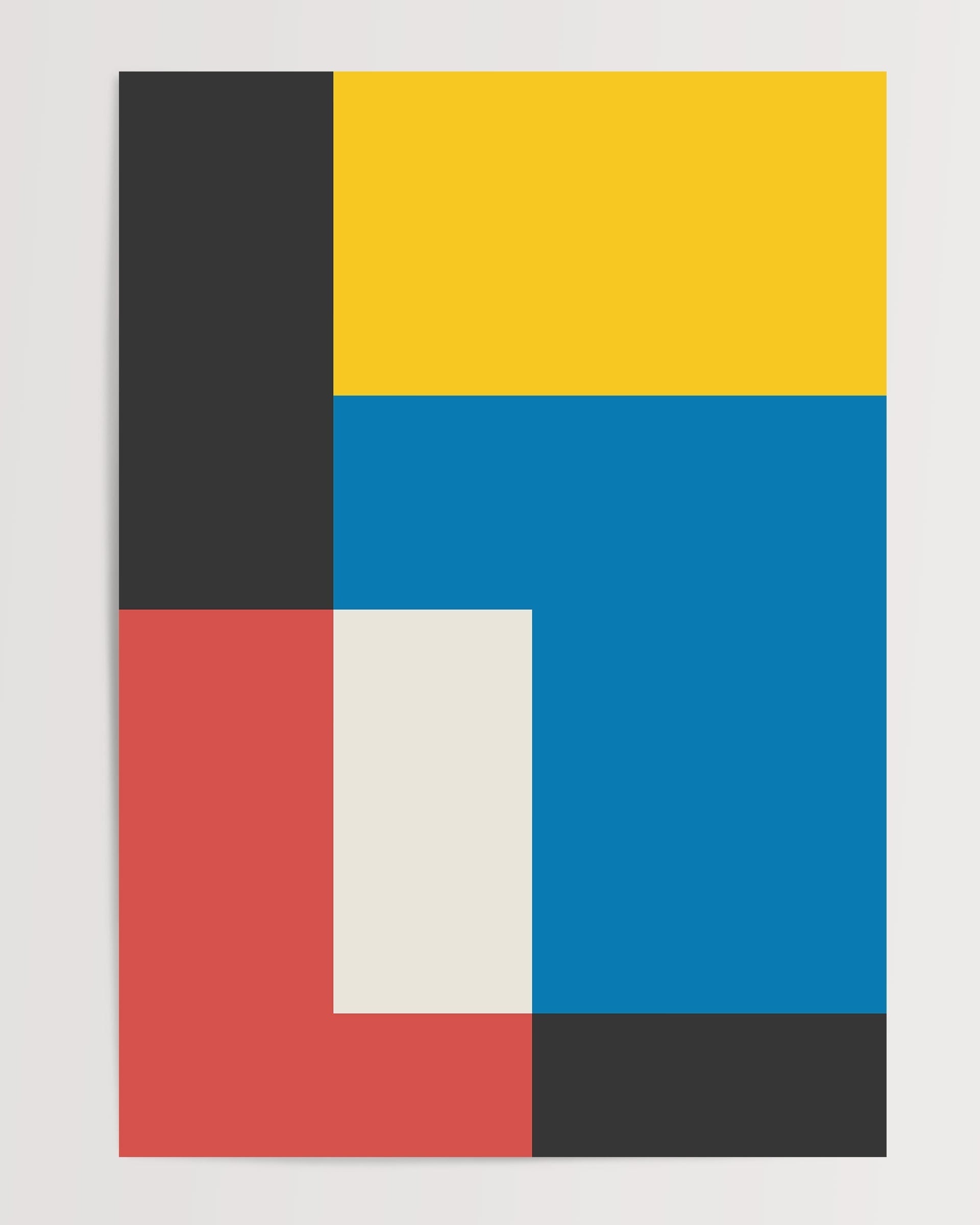 バウハウスにインスパイアされたN33-アートプリント – The Poster Square