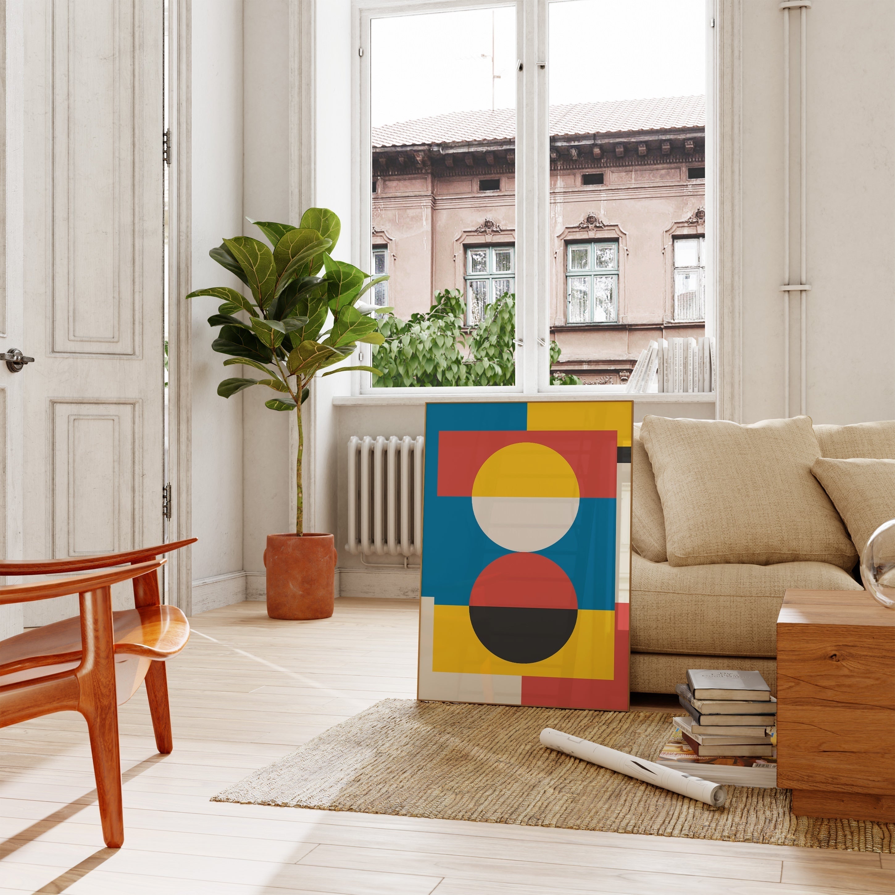 Bauhaus Inspired N35 - Art Print – The Poster Square