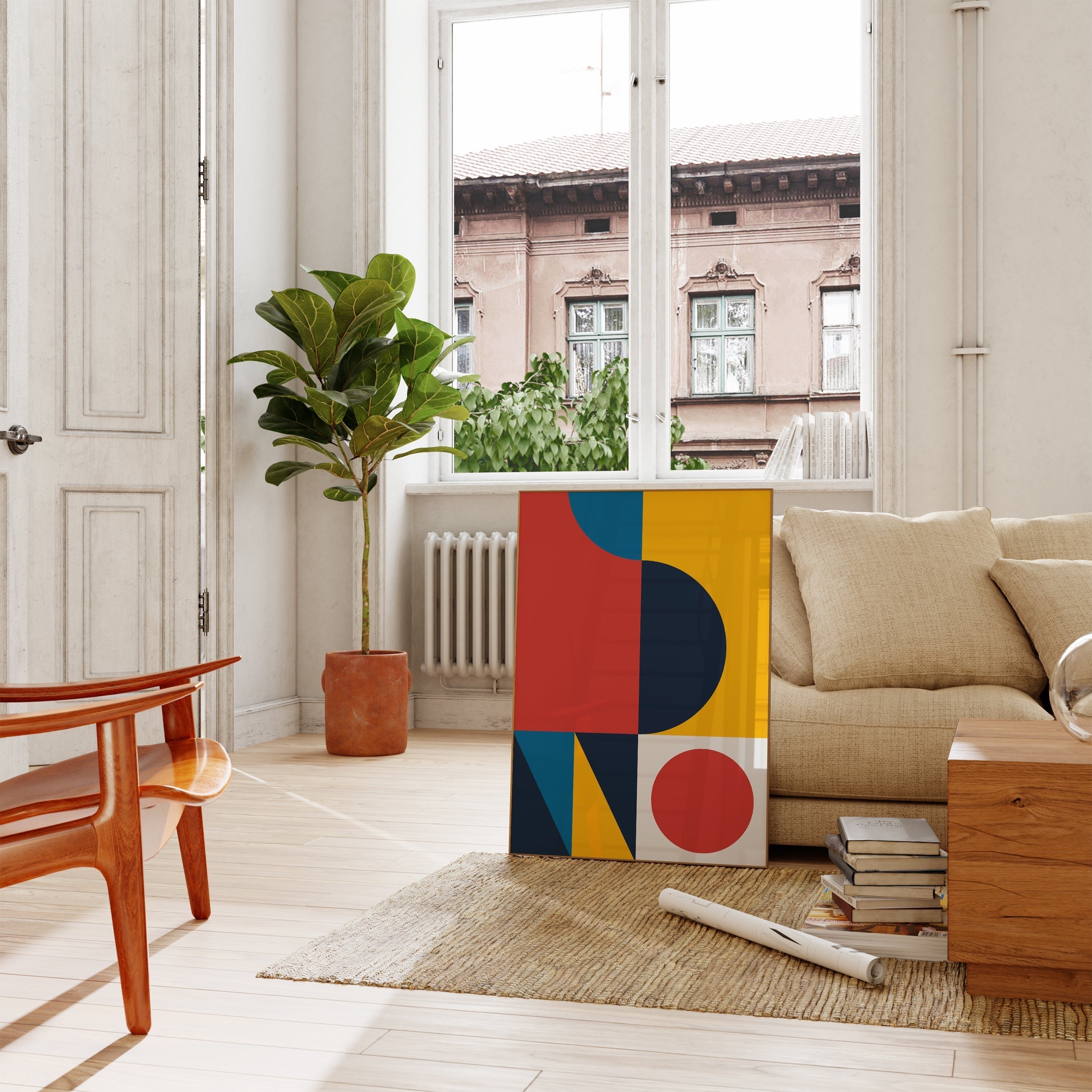 Bauhaus Inspired N41-psoter-wall_art-decor-The Poster Square