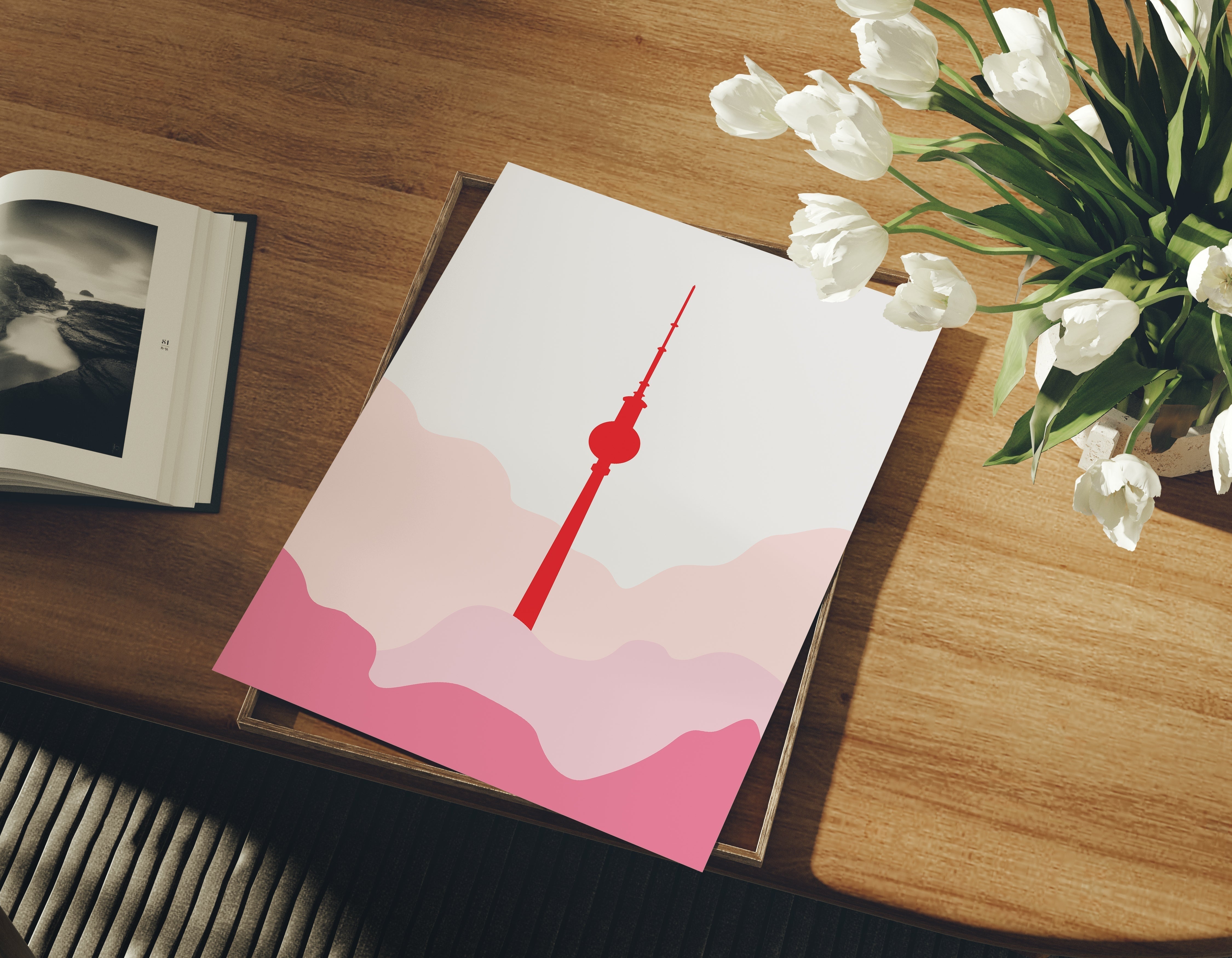 Berliner Fernsehturm - Berlin-psoter-wall_art-decor-The Poster Square